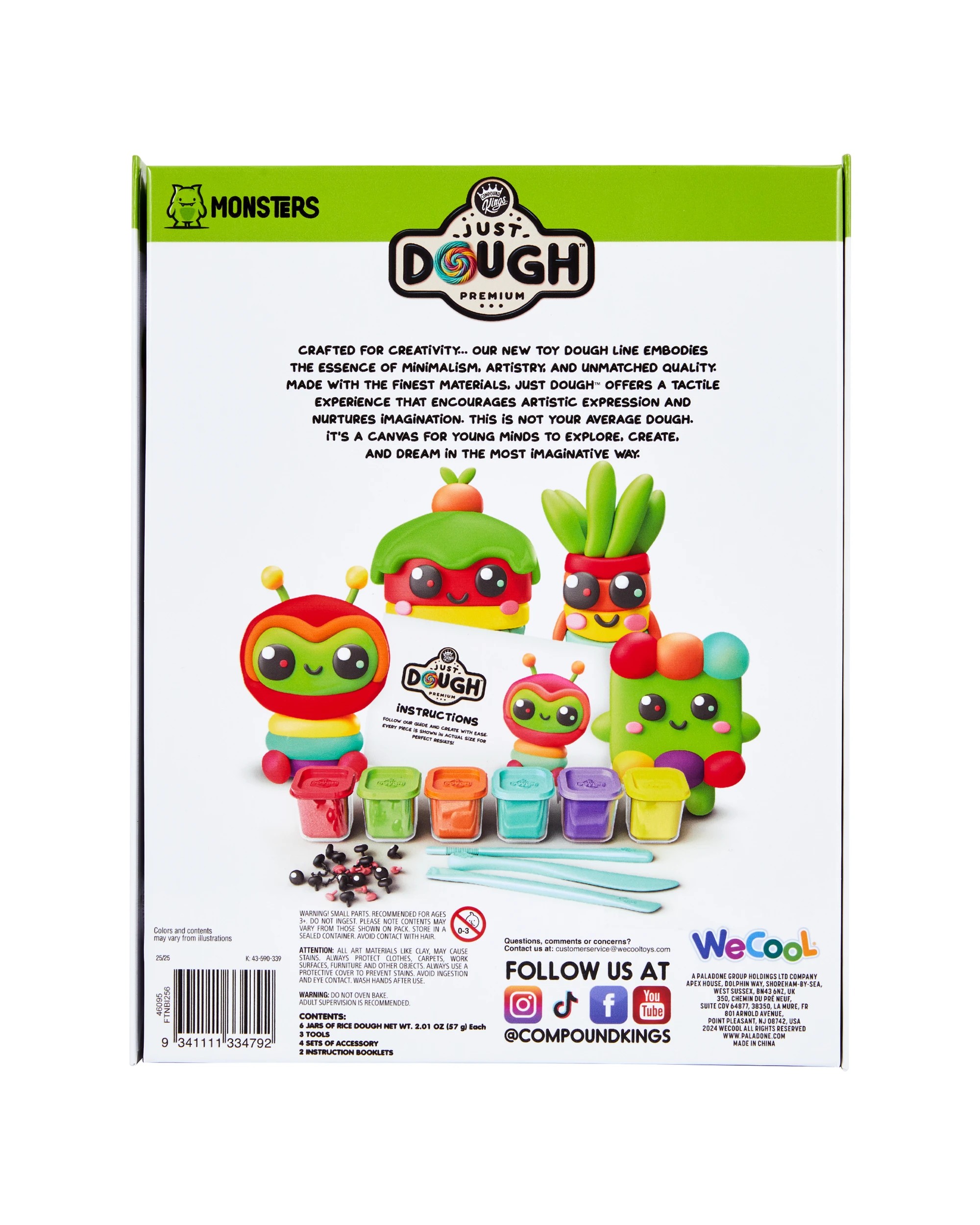 4 Just Dough Alien Character Pack, 4 of 4