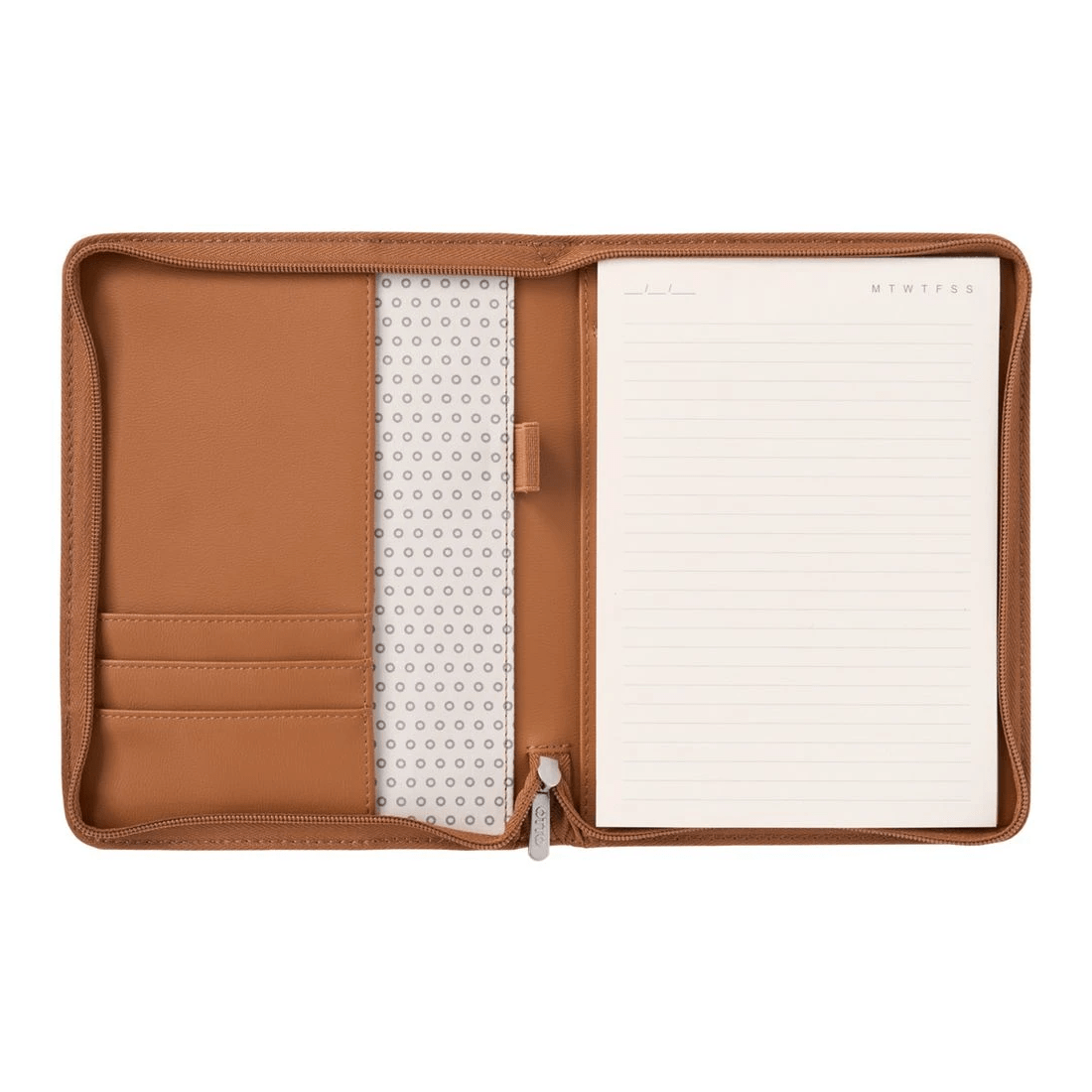 2 Otto A5 Zipper Compendium Tan, 2 of 3