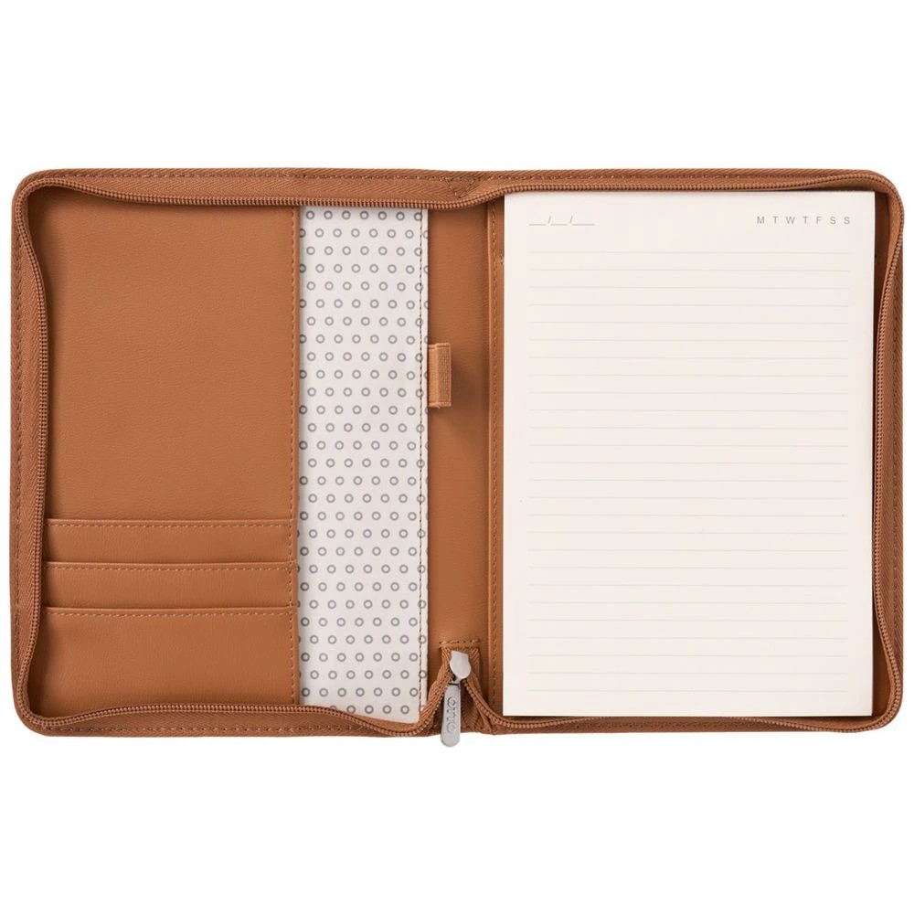 2 Otto A5 Zipper Compendium Tan, 2 of 3