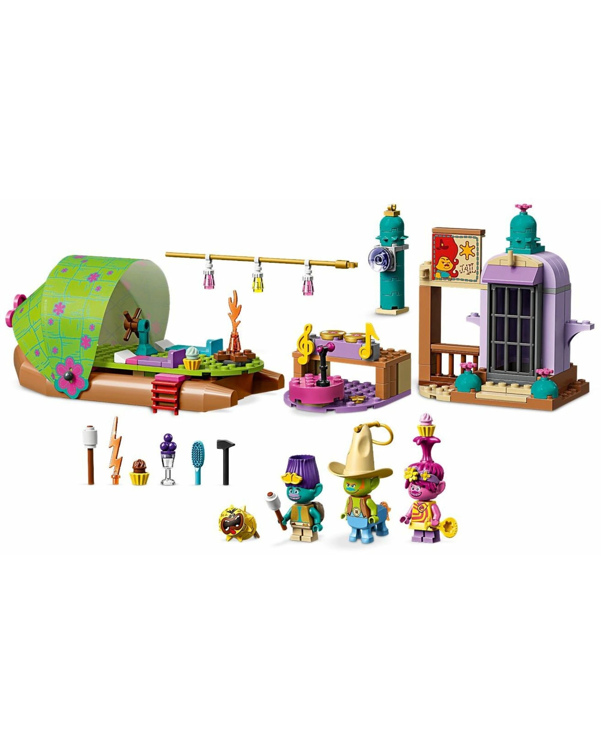 4 LEGO Trolls World Tour Lonesome Flats Raft Adventure 41253 Kids Building Kit, 4 of 5