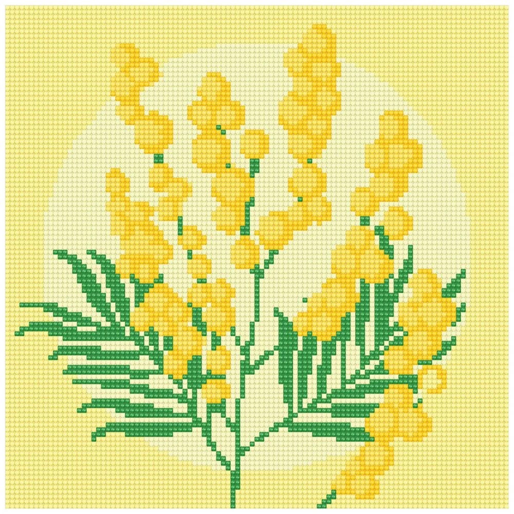 2 Craftsmart Crystal Canvas 28x28 Wattle, 2 of 2