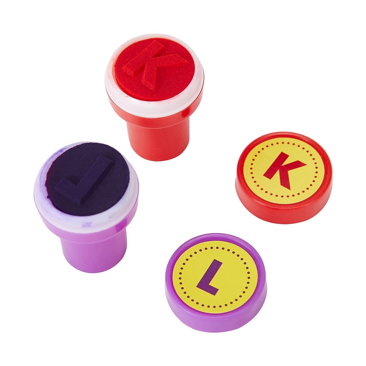 10 26 Pack ABC Self Ink Stamps, 10 of 10