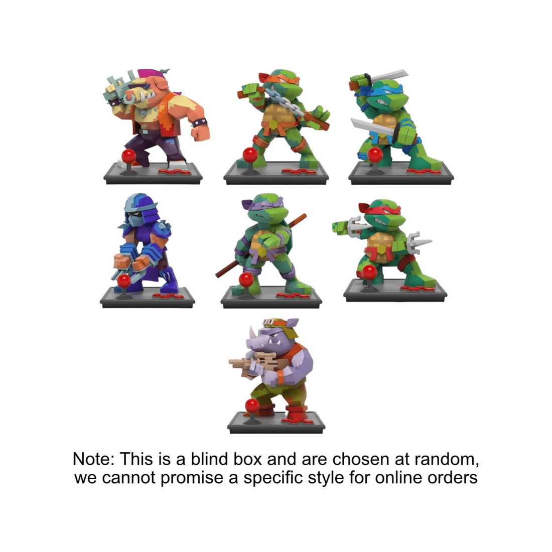 2 MIGHTY JAXX INTERNATIONAL PTE LTD. Mighty Jaxx Arcade: Teenage Mutant Ninja Turtles Blind Box, 2 of 2