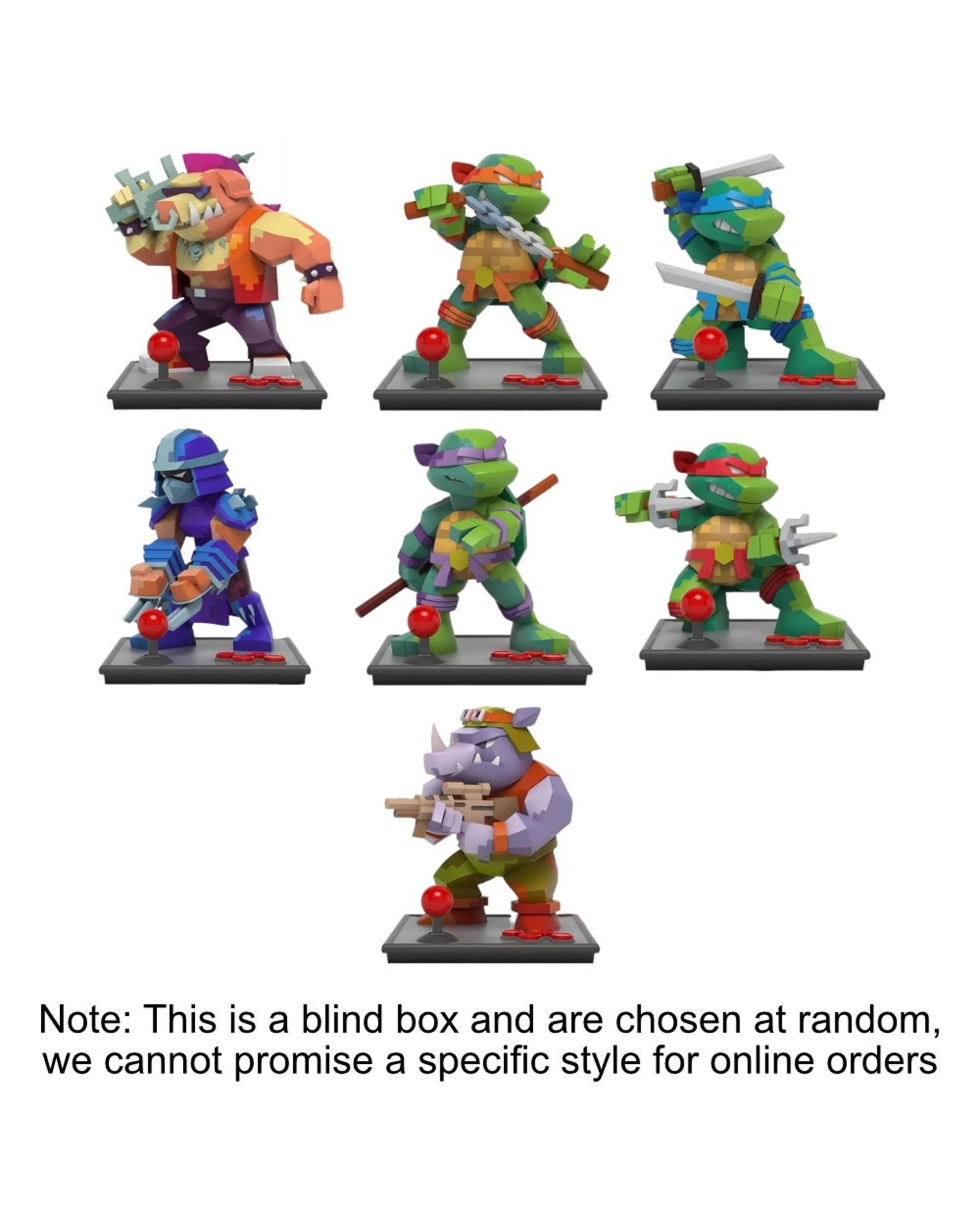 2 Mighty Jaxx Arcade: Teenage Mutant Ninja Turtles Blind Box, 2 of 2