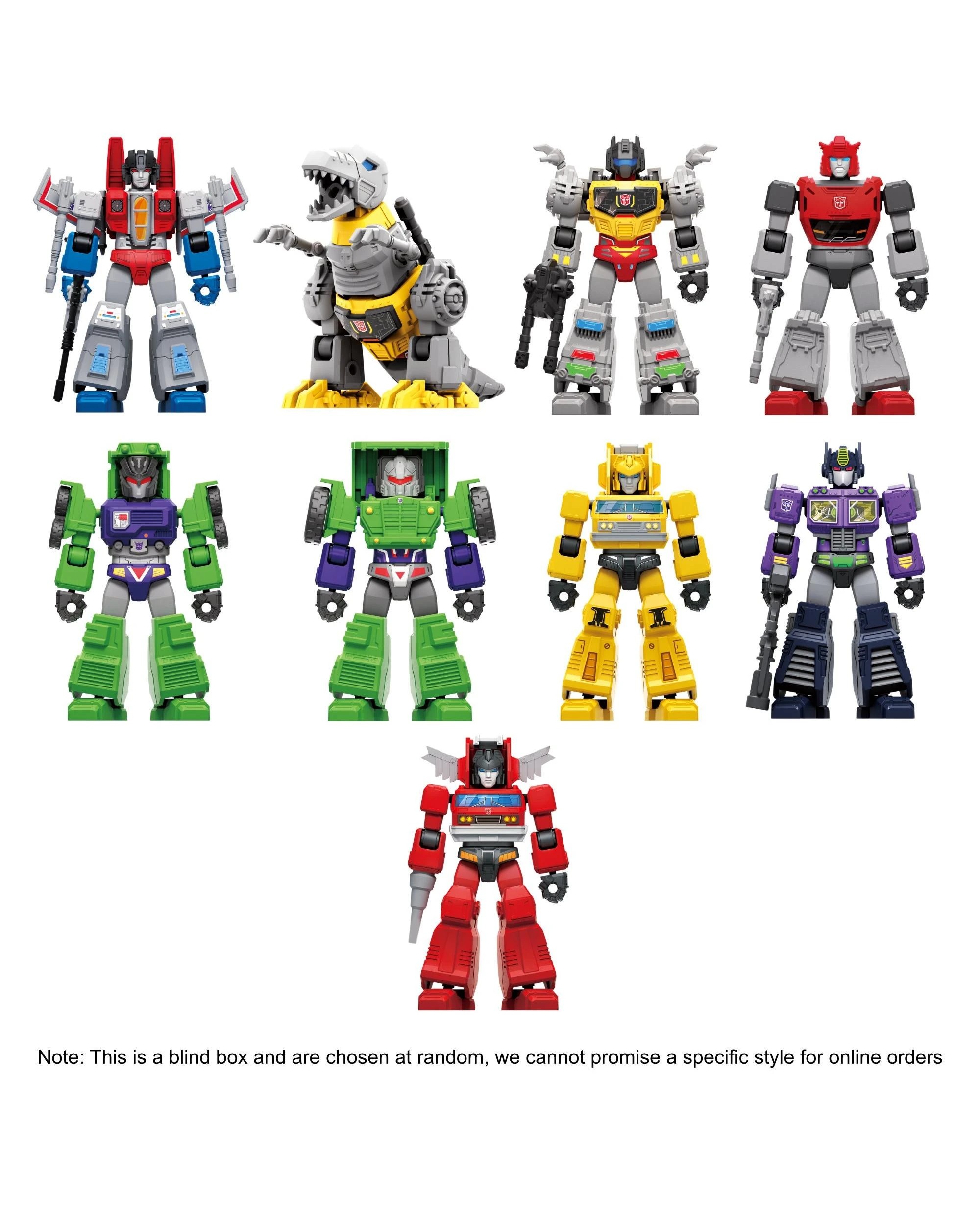 2 Blokees Transformers Galaxy Version 02 SOS Model Kit Blind Box, 2 of 3