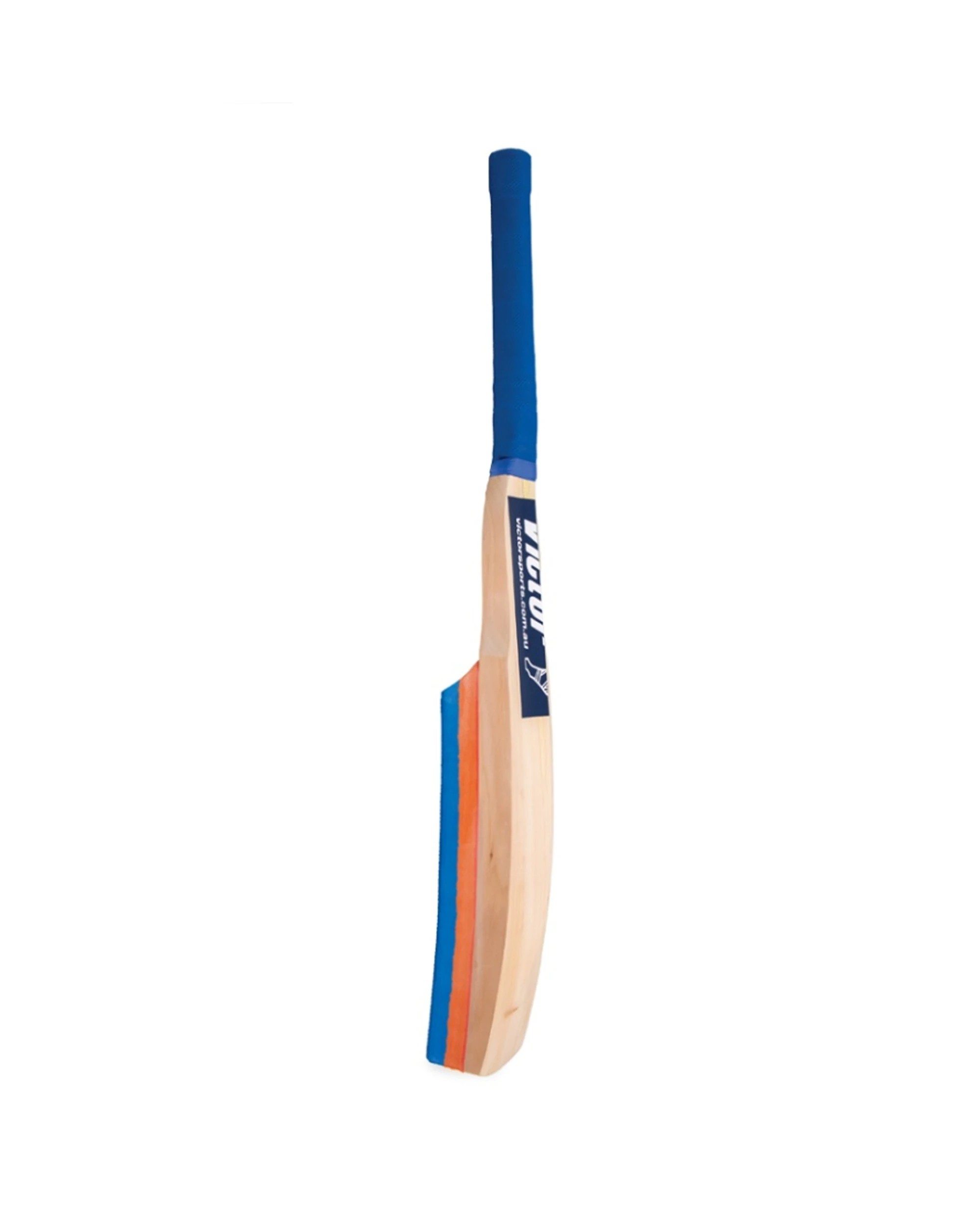 4 Victor Cricket Skyer Fielding Bat Kashmir Willow Rubber Foam Training - Blue, 4 of 4