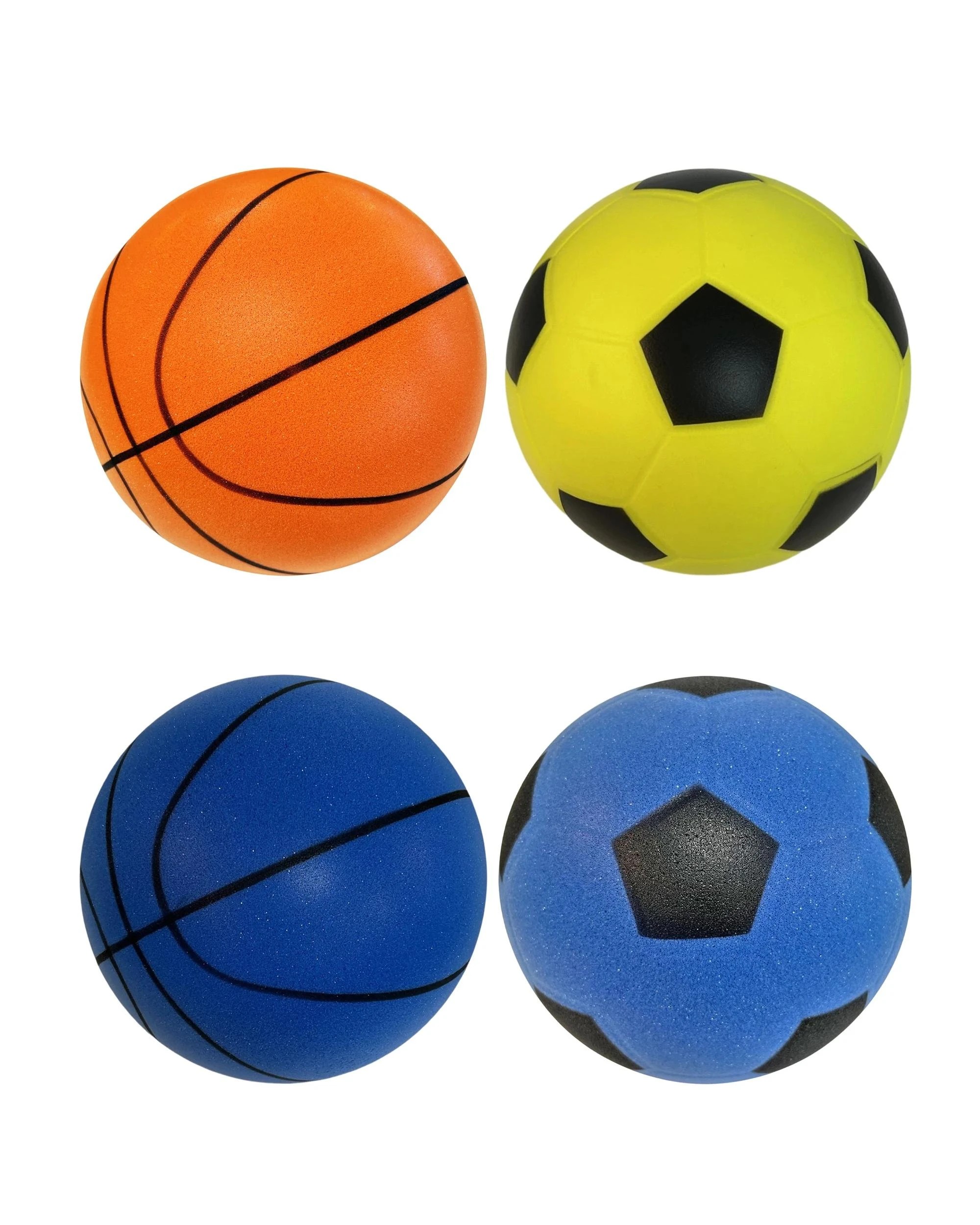 1 15cm Silent Sports Balls - Assorted - Multi, 1 of 5