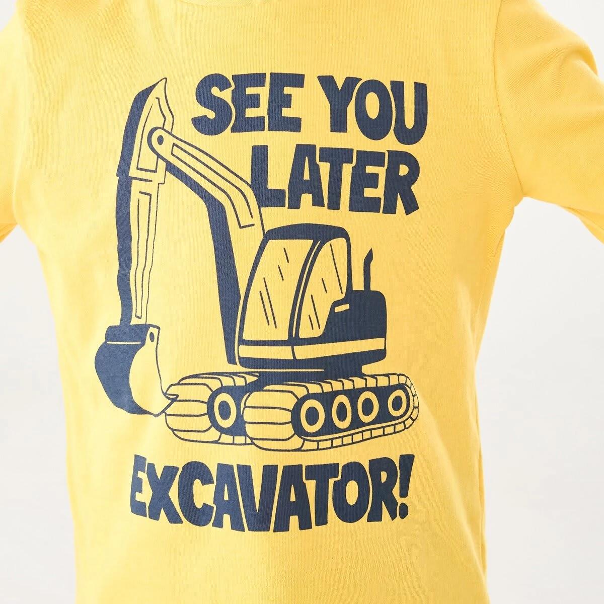 4 Long Sleeve Print T-shirt Ylw Digger, 4 of 8