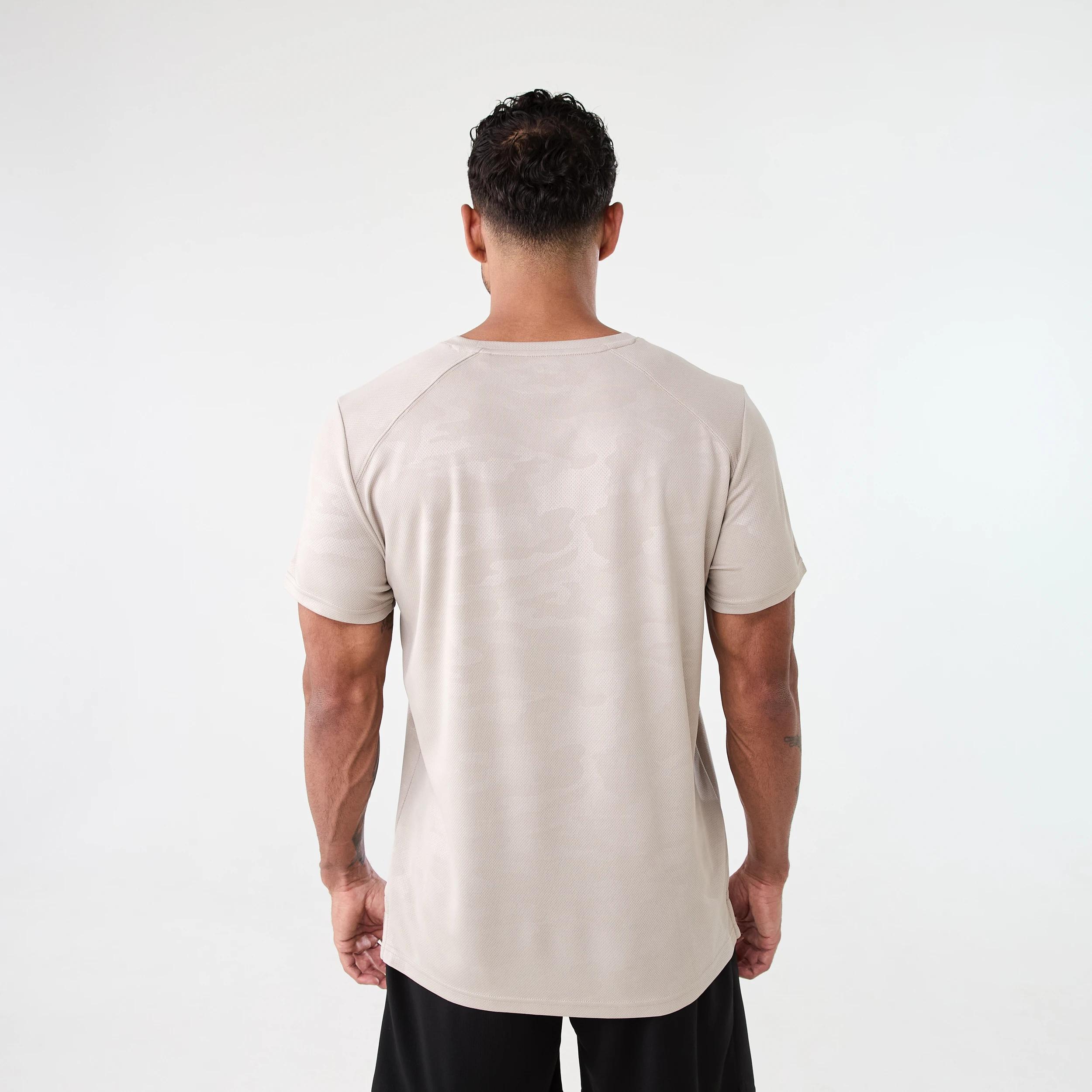 3 Active Mens Printed T-shirt EMBOSSED CAMO SILVER LINING, 3 of 6