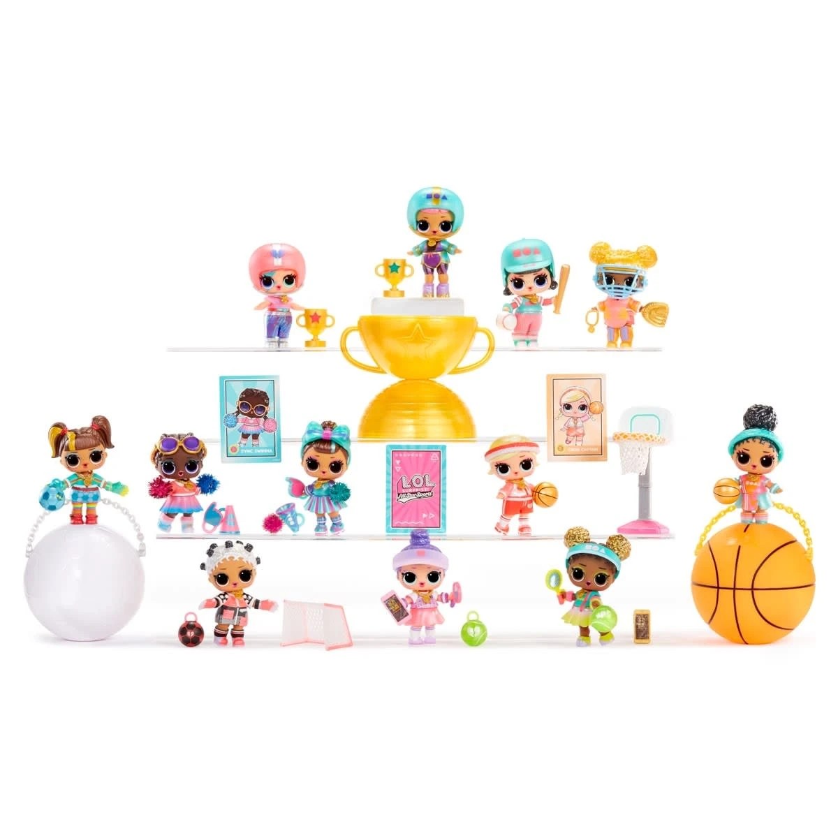 7 L.O.L. Surprise! All Star Sports Vault Tot - Assorted, 7 of 7