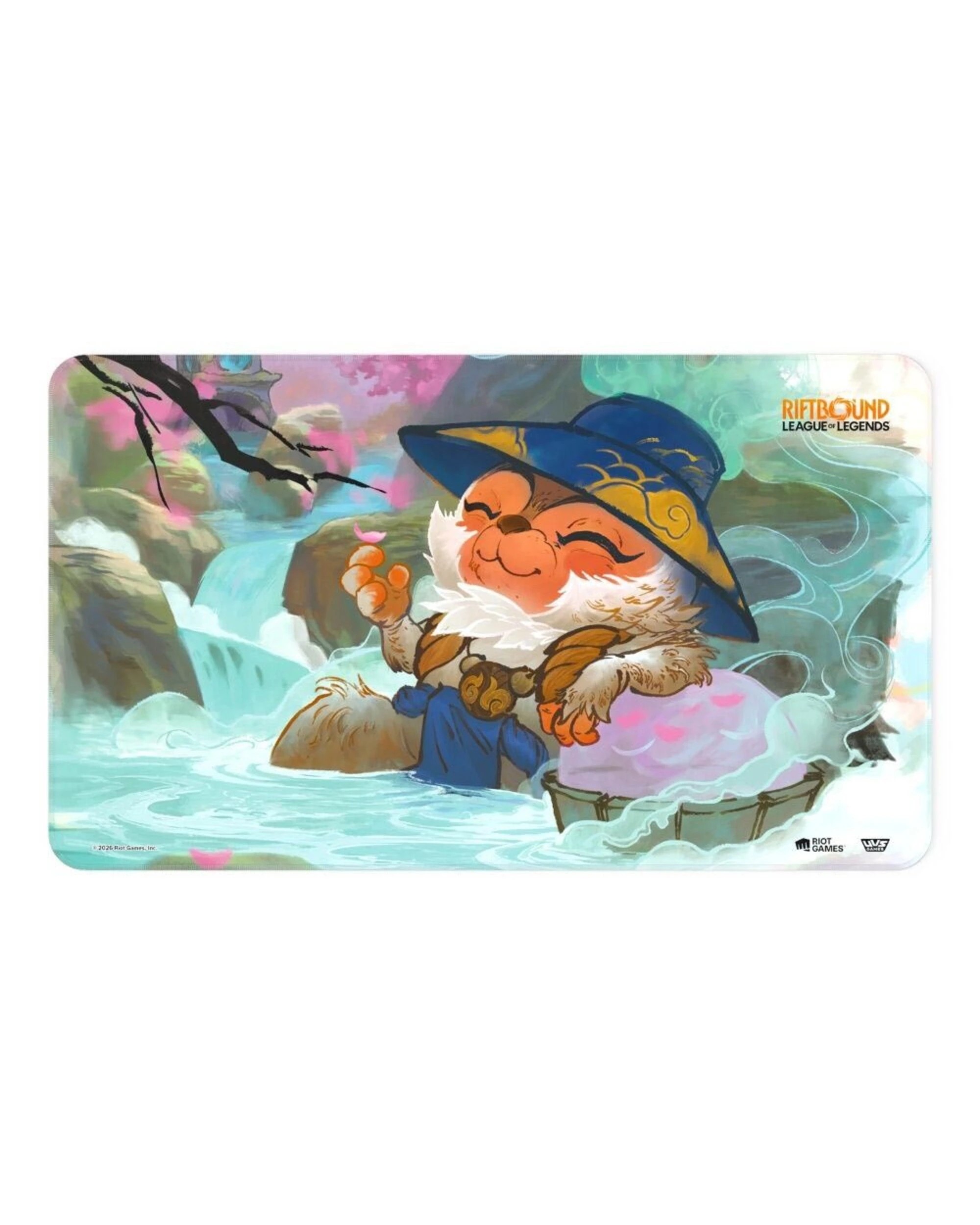 1 League of Legends - TCG - Riftbound Spiritforged Playmat - Spirit Blossom Teemo, 1 of 1