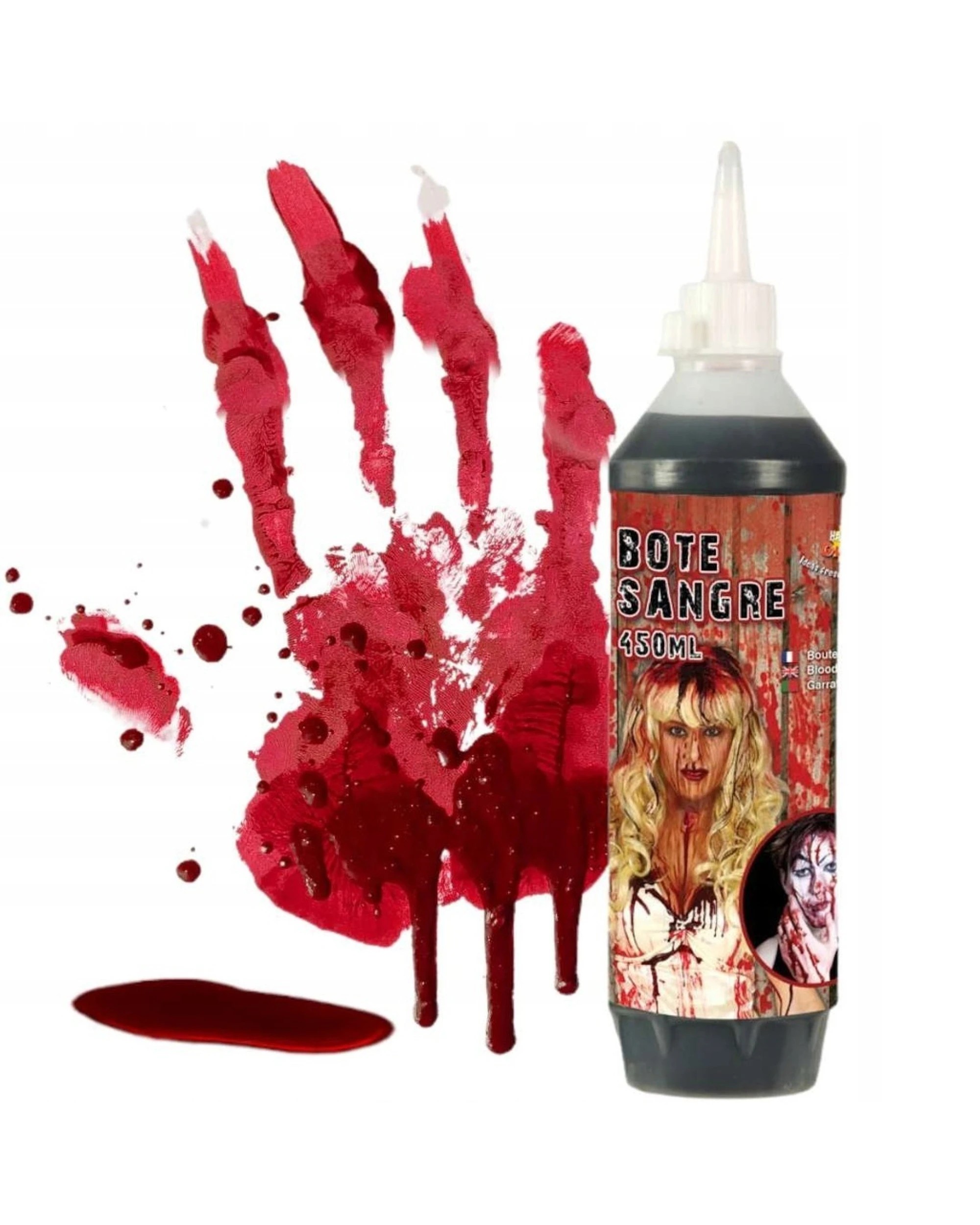 1 BR Costumes Vampire Fake Blood Makeup Gel Cream for Halloween, 1 of 3