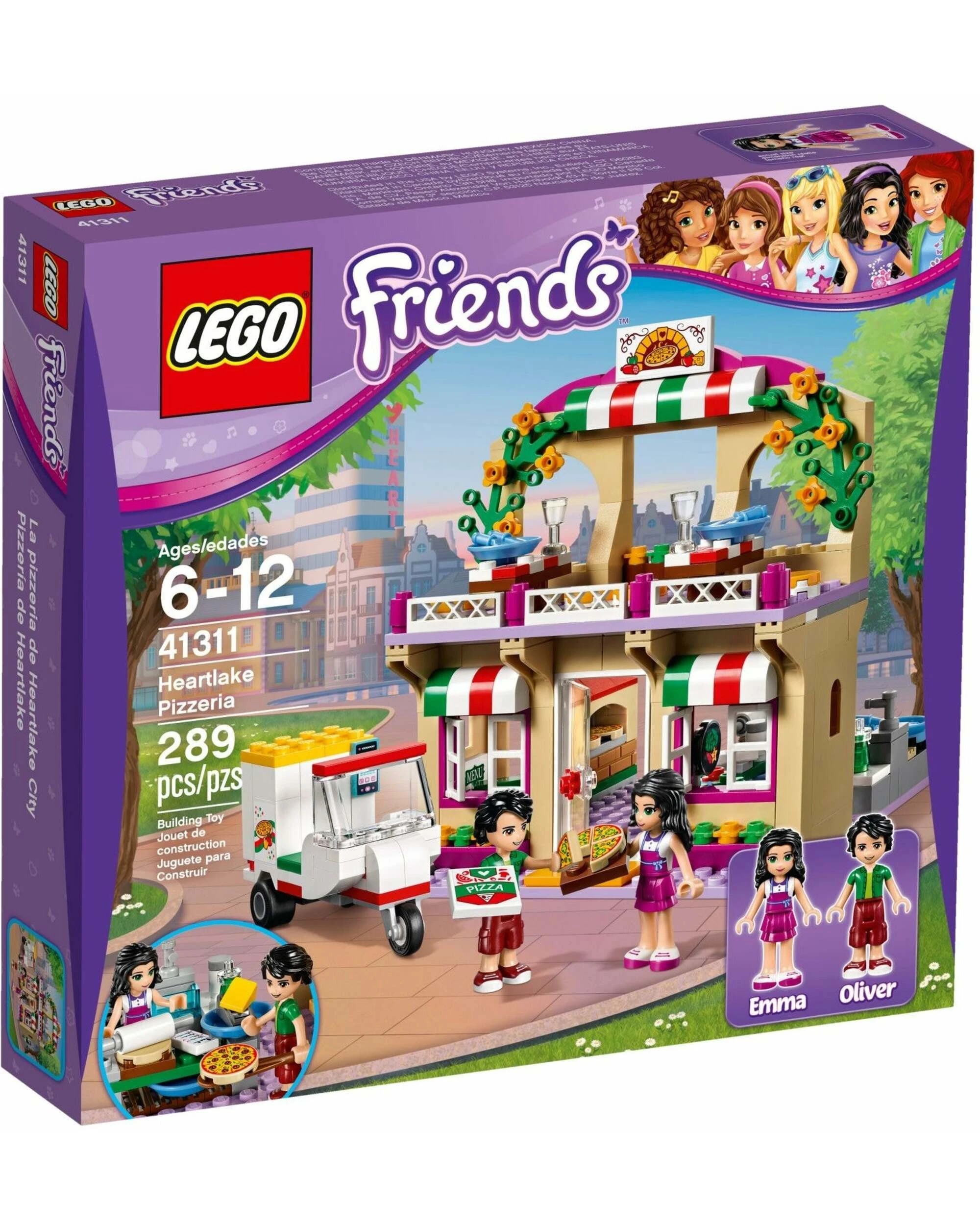 1 LEGO 41311 Heartlake Pizzeria: Build, Bake & Serve Pizza!, 1 of 5