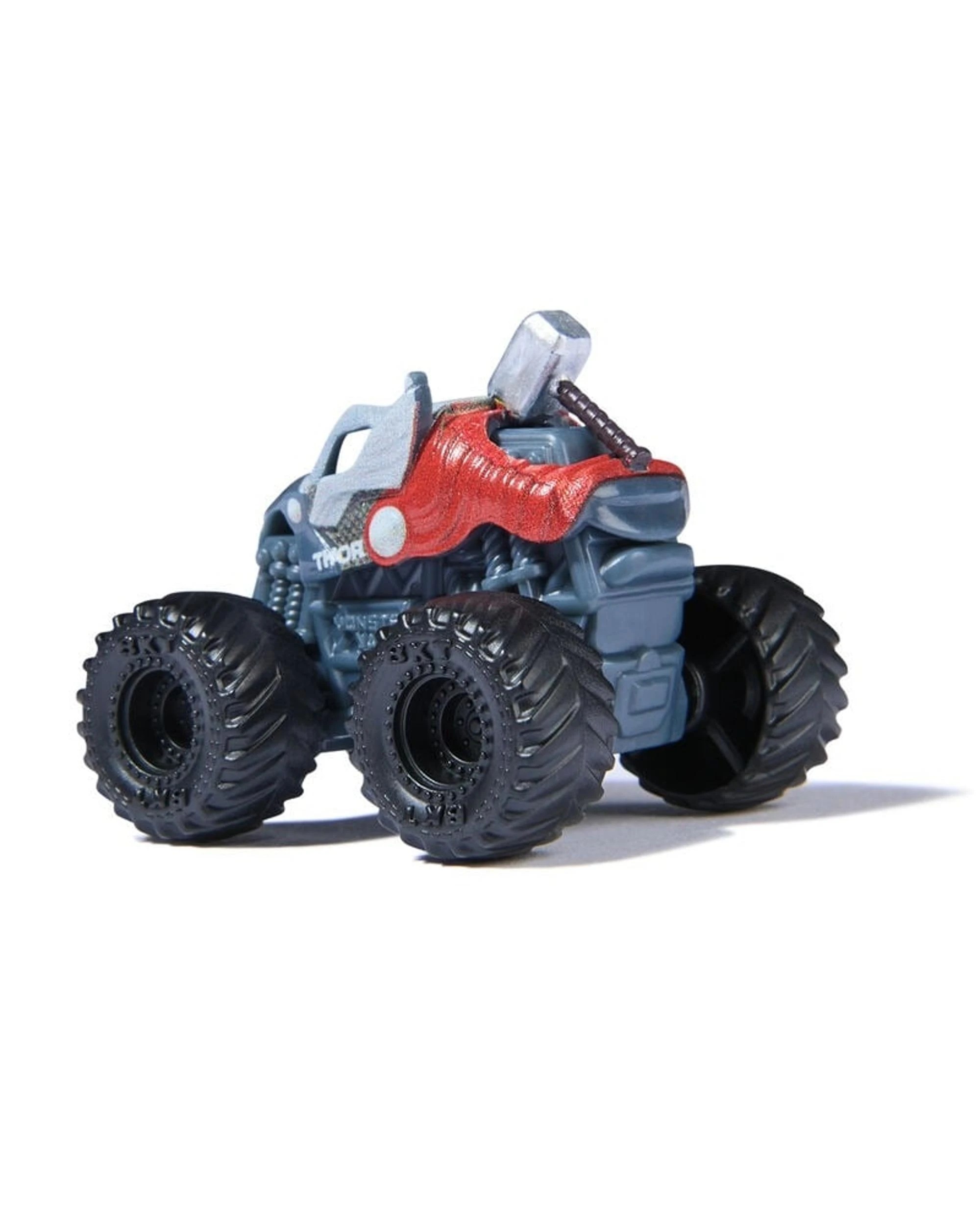 5 Monster Jam Minis Marvel 3 Pack Bundle - Thor/Captain America/War Machine, 5 of 7