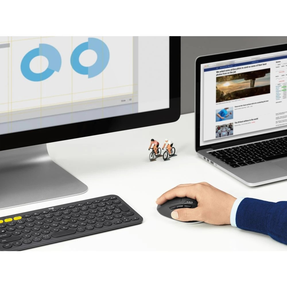 7 Logitech M720 Triathlon Wireless Mouse, 7 of 10