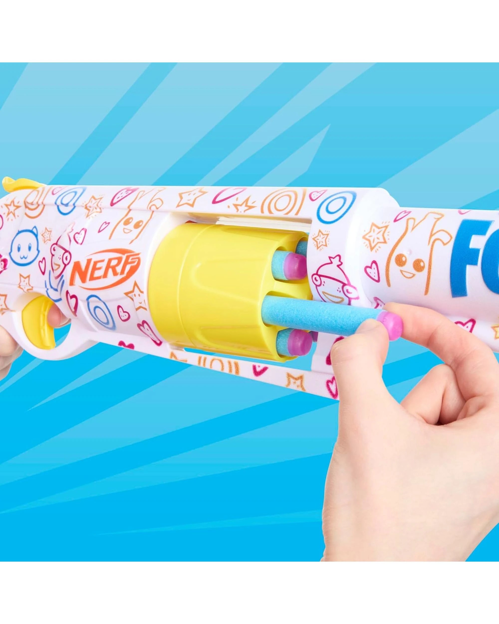 4 NERF Fortnite Frienz 4 Ever Dart Blaster, 4 of 8