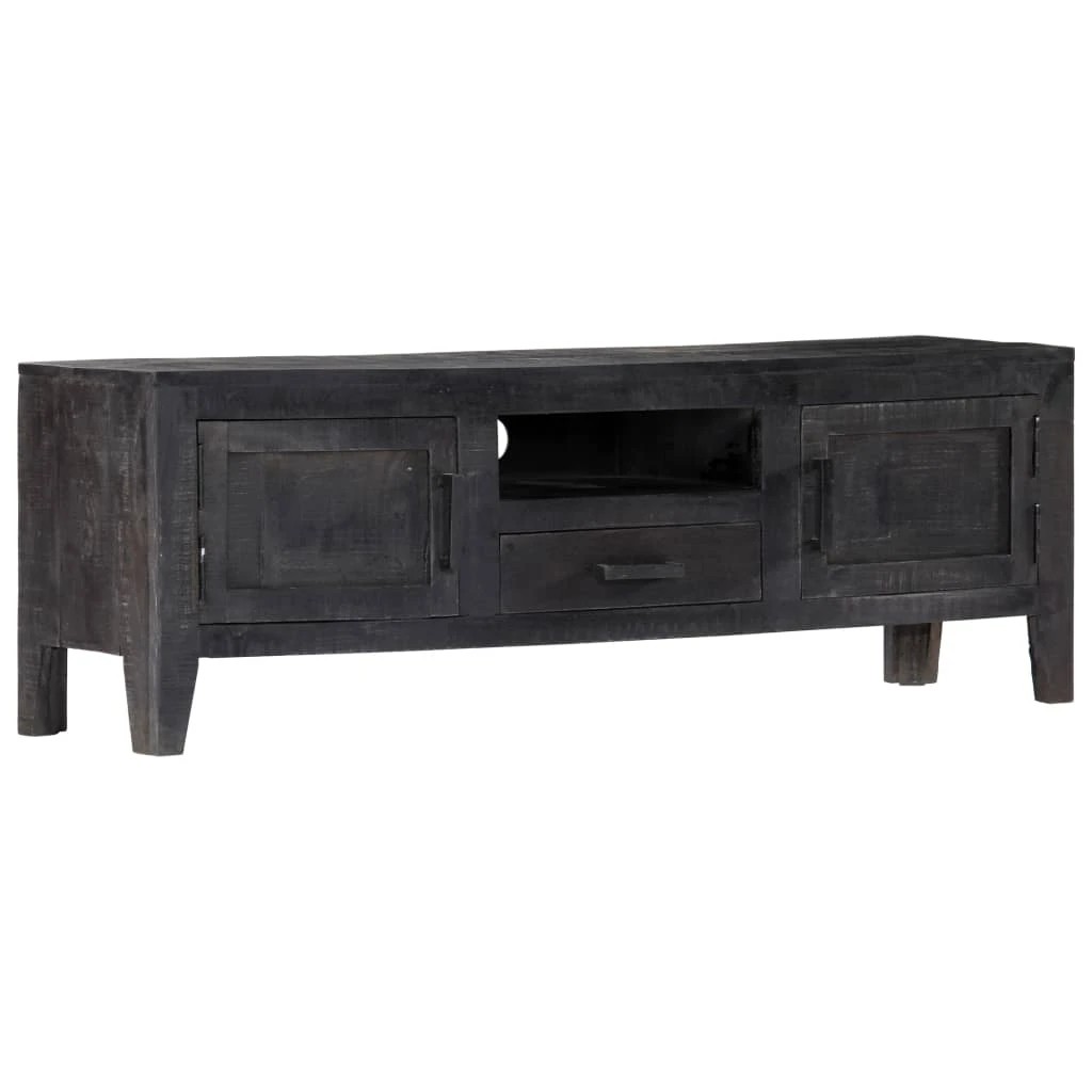9 vidaXL TV cabinet Ample Storage - Black, 9 of 10