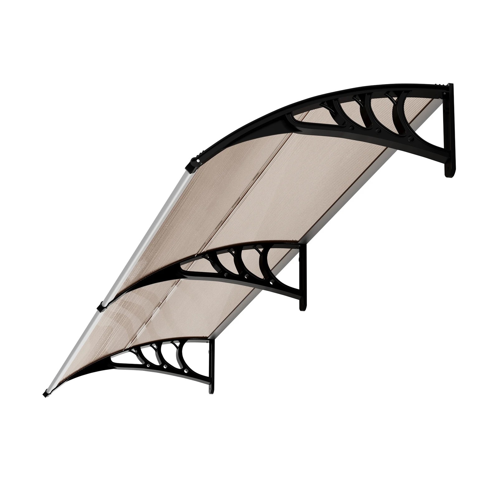 8 Livsip Window Door Awning Canopy Outdoor Patio Rain Cover Sun Shield 0.76mx3m - Brown, 8 of 8