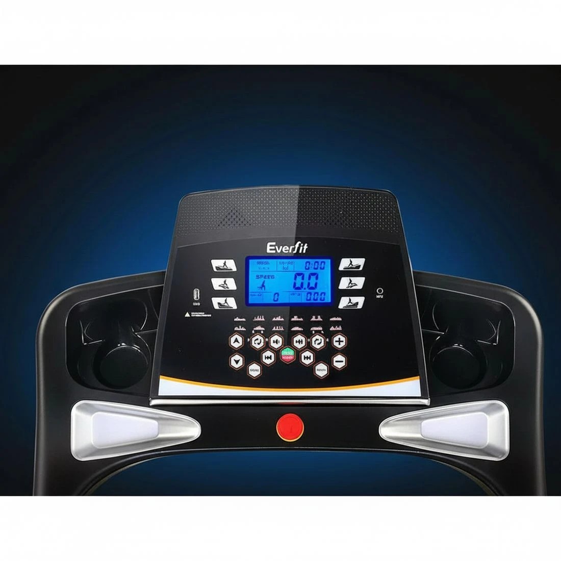 5 Everfit Treadmill Electric Auto Incline Spring Home Gym Fitness Exercise - Black, 5 of 8