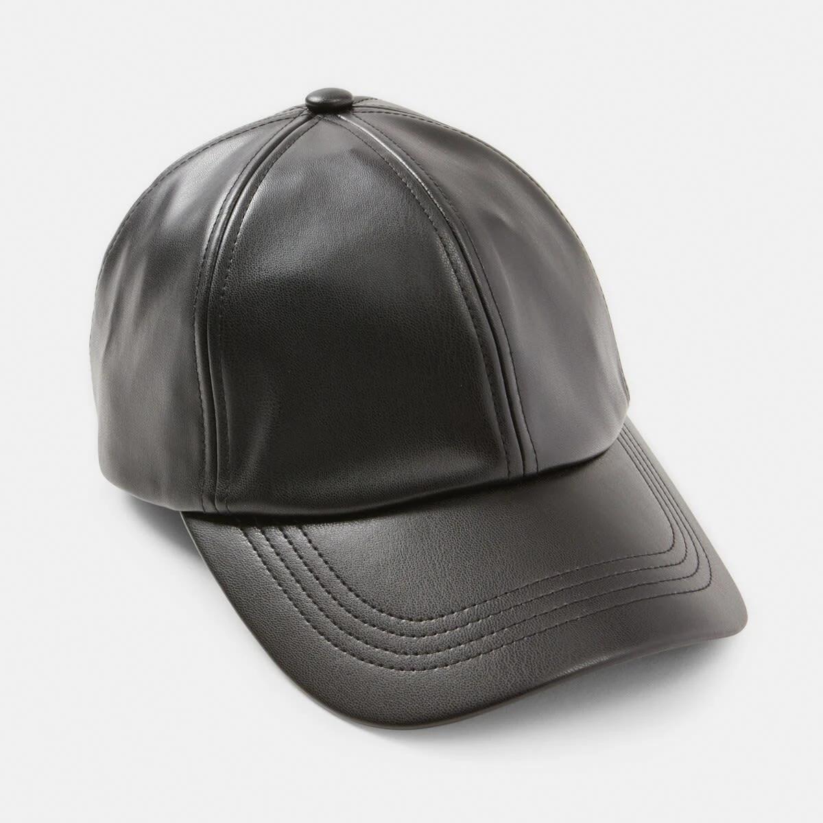 1 PU Cap Black, 1 of 3