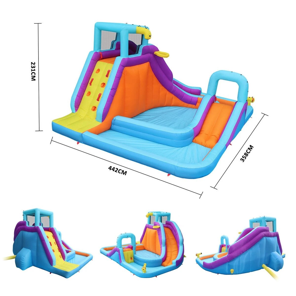 3 Kidbot Inflatable Water Park Jumping Castle, 3 of 6