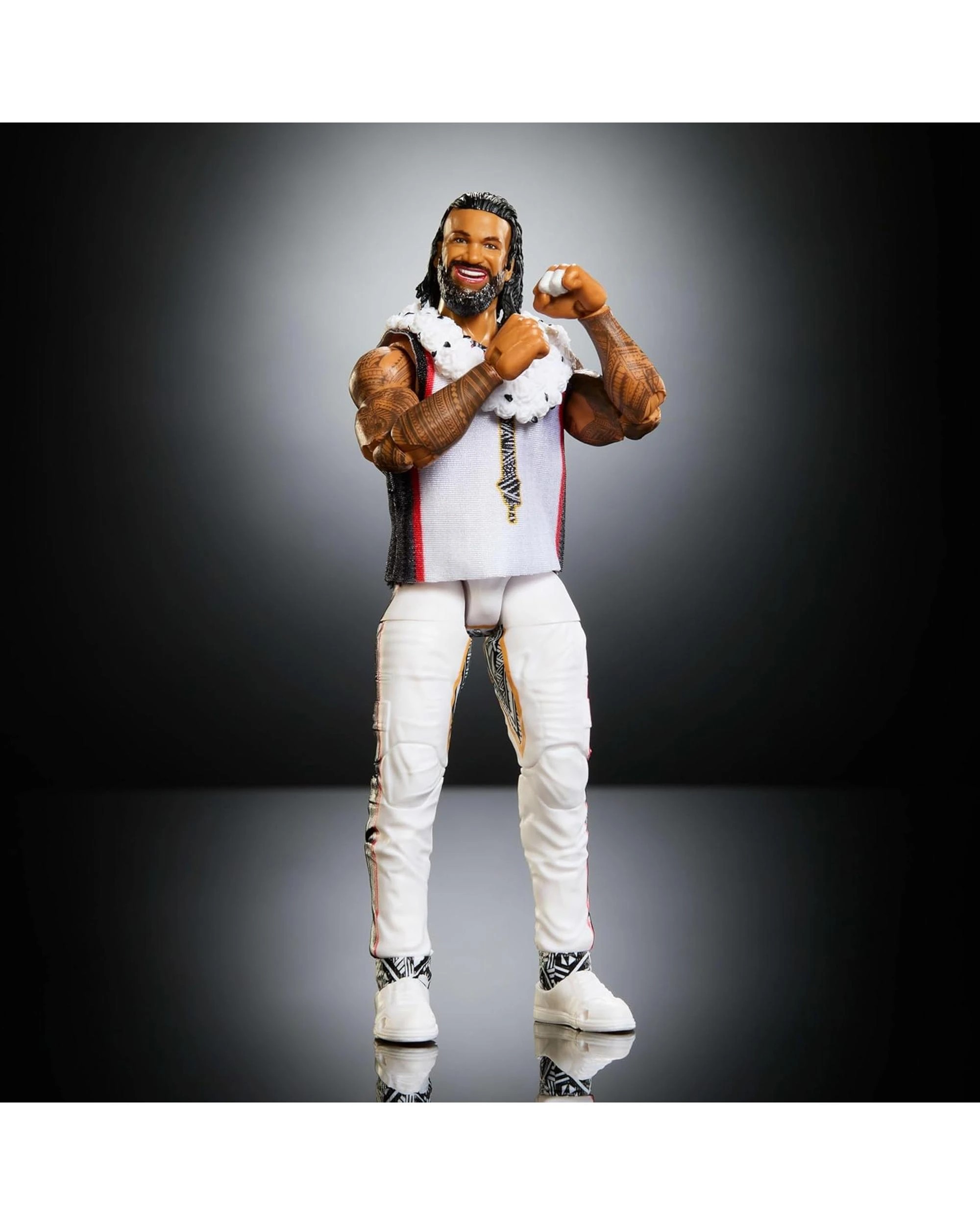 4 WWE Elite Collection Series 126 Jimmy Uso Action Figure, 4 of 7