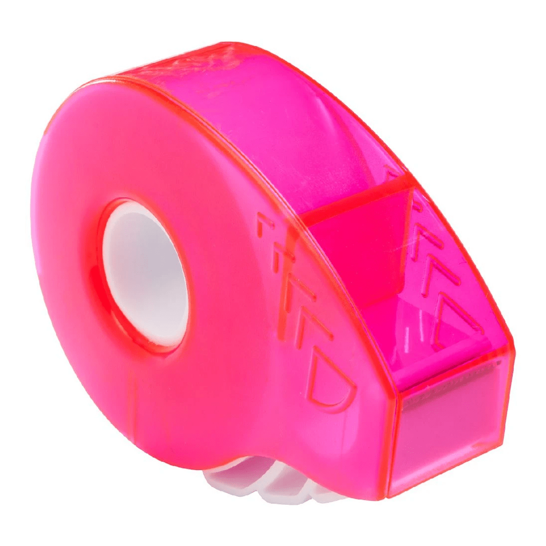 2 Otto Compact Tape Dispenser Fluro Pink, 2 of 5