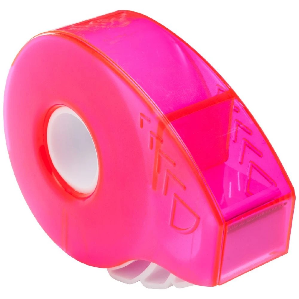 2 Otto Compact Tape Dispenser Fluro Pink, 2 of 5