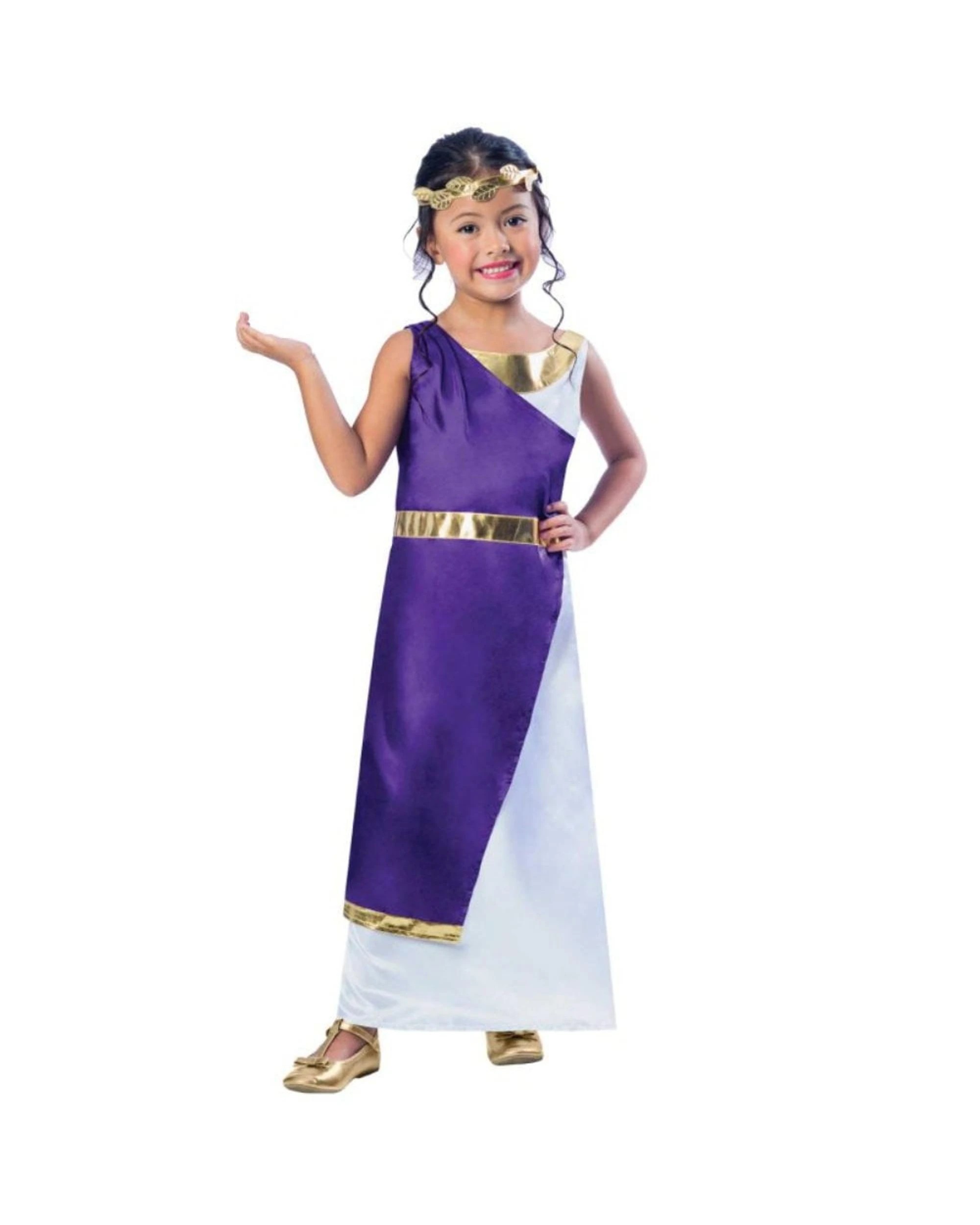 1 Roman Girl Costume Size 7-8 Years, 1 of 2