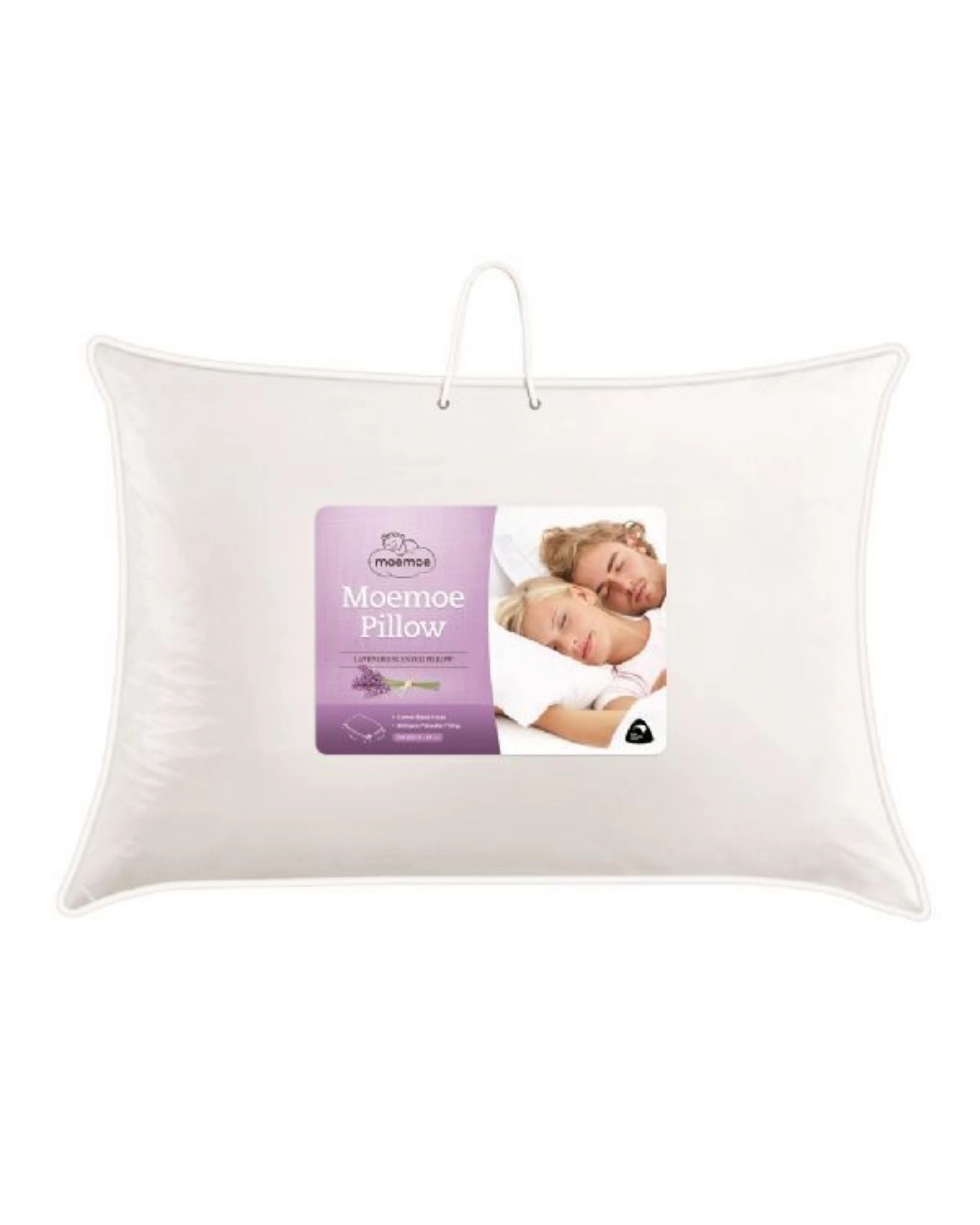 4 Moemoe Lavender Scented Pillow - White, 4 of 4