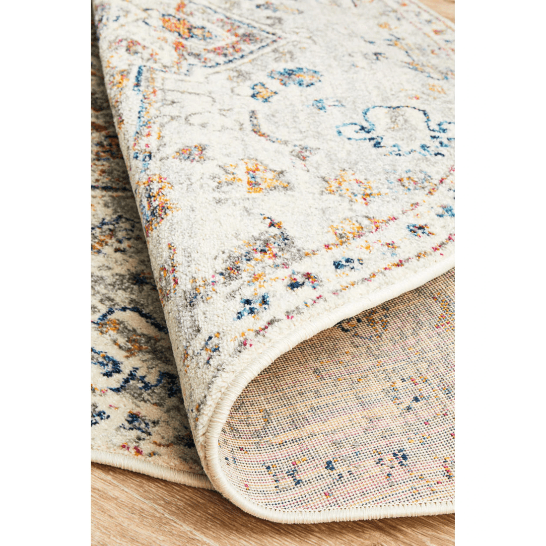 9 Rug Culture Century 911 Round Rug 240cm - Power-Loomed Polypropylene (Silver) - Assorted, 9 of 9