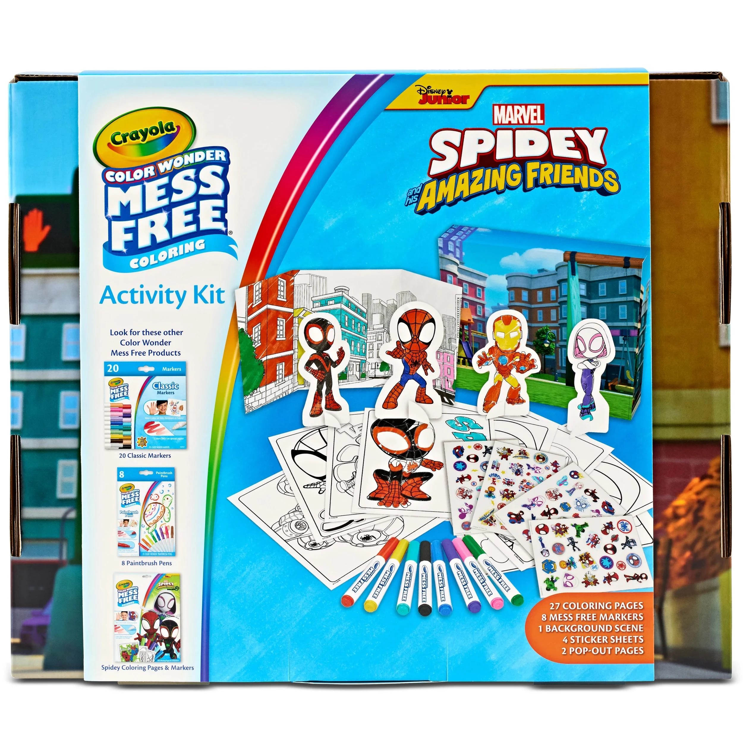 2 Crayola Color Wonder Activity Kit - Spidey - Multi, 2 of 7