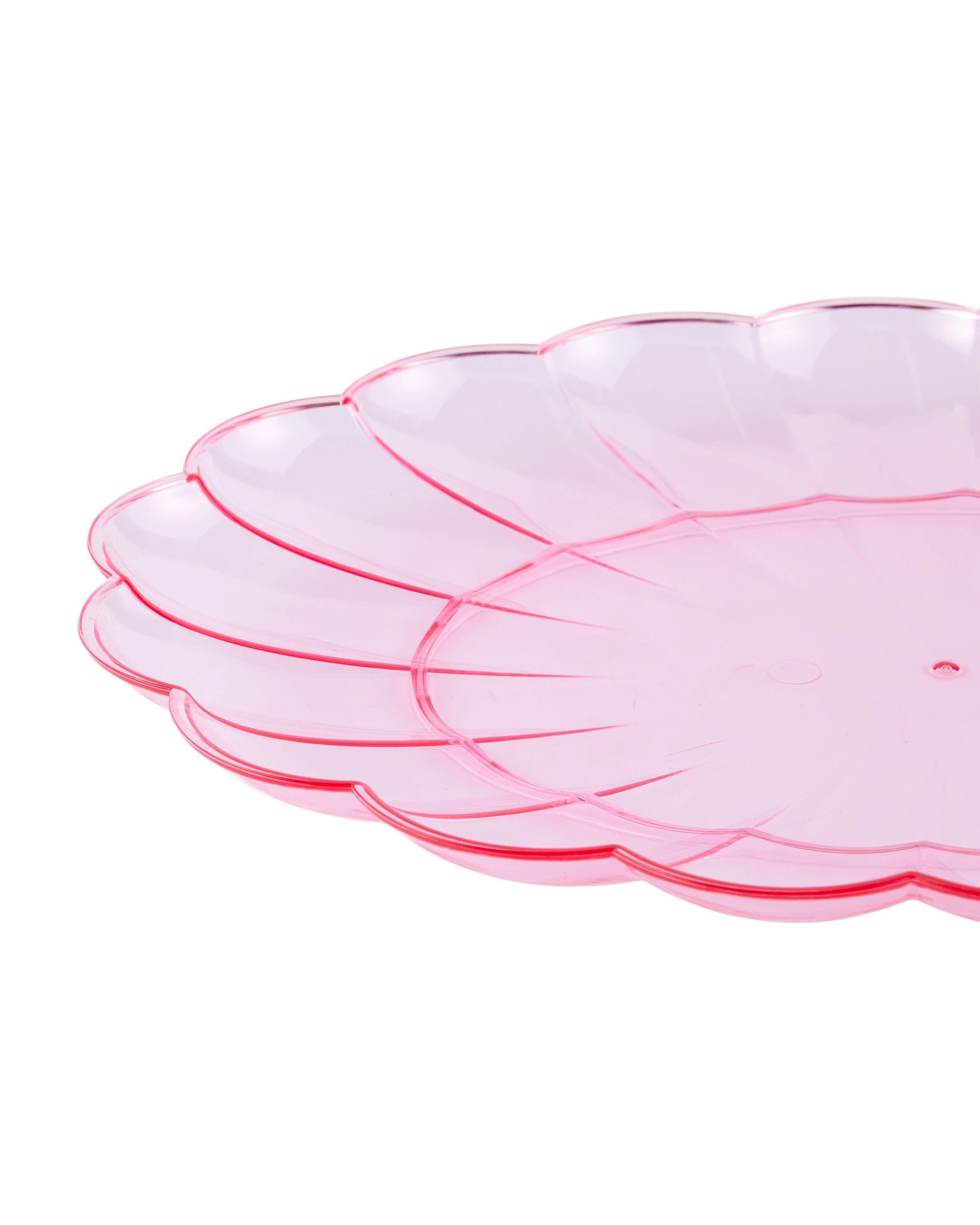 2 Pink Tinted Oval Platter, 2 of 4