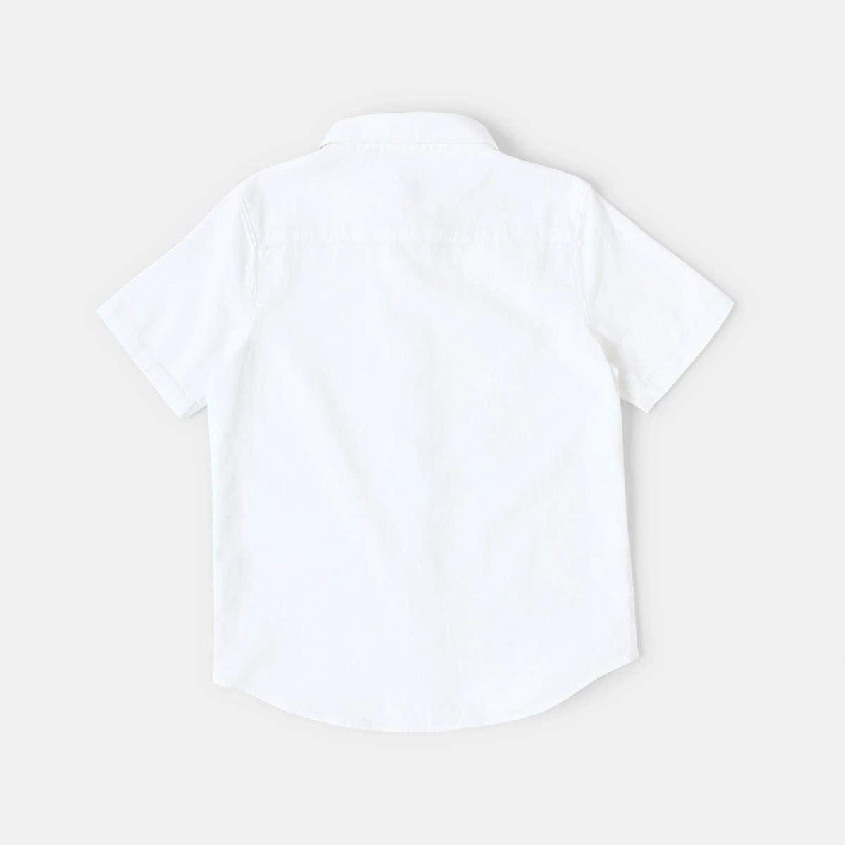 9 Short Sleeve Linen Shirt White, 9 of 9