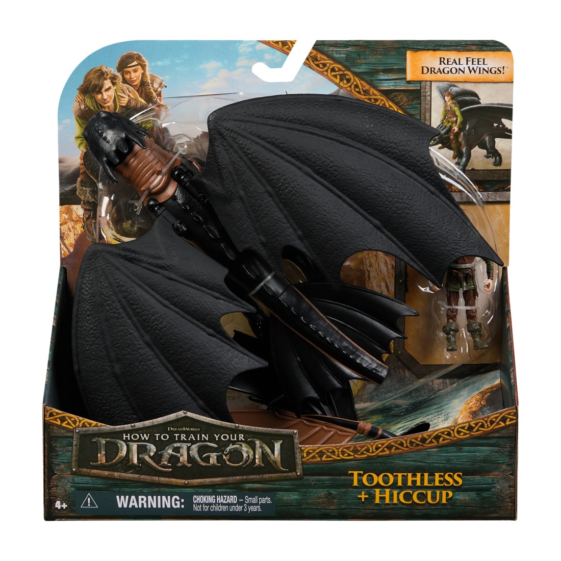 1 How To Train Your Dragon Toothless and Hiccup Action Figure Set, 1 of 7