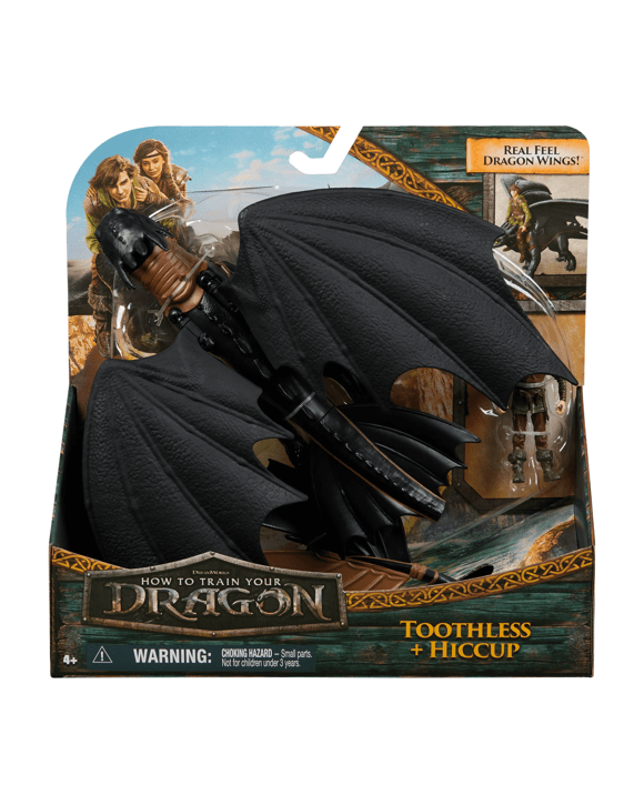 How To Train Your Dragon Toothless and Hiccup Action Figure Set