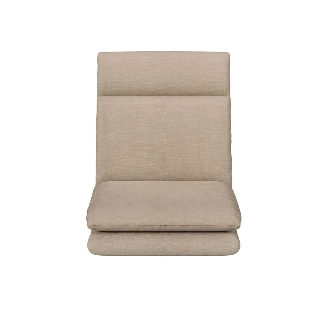 4 Artiss 4XFloor Chair Sofa Linen - Brown, 4 of 6