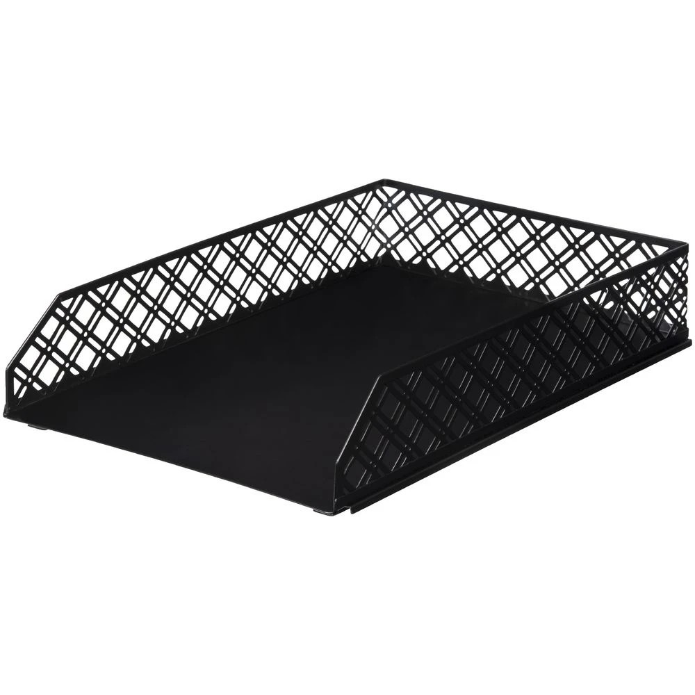 2 Otto Diamond Metal A4 Document Tray Black, 2 of 3