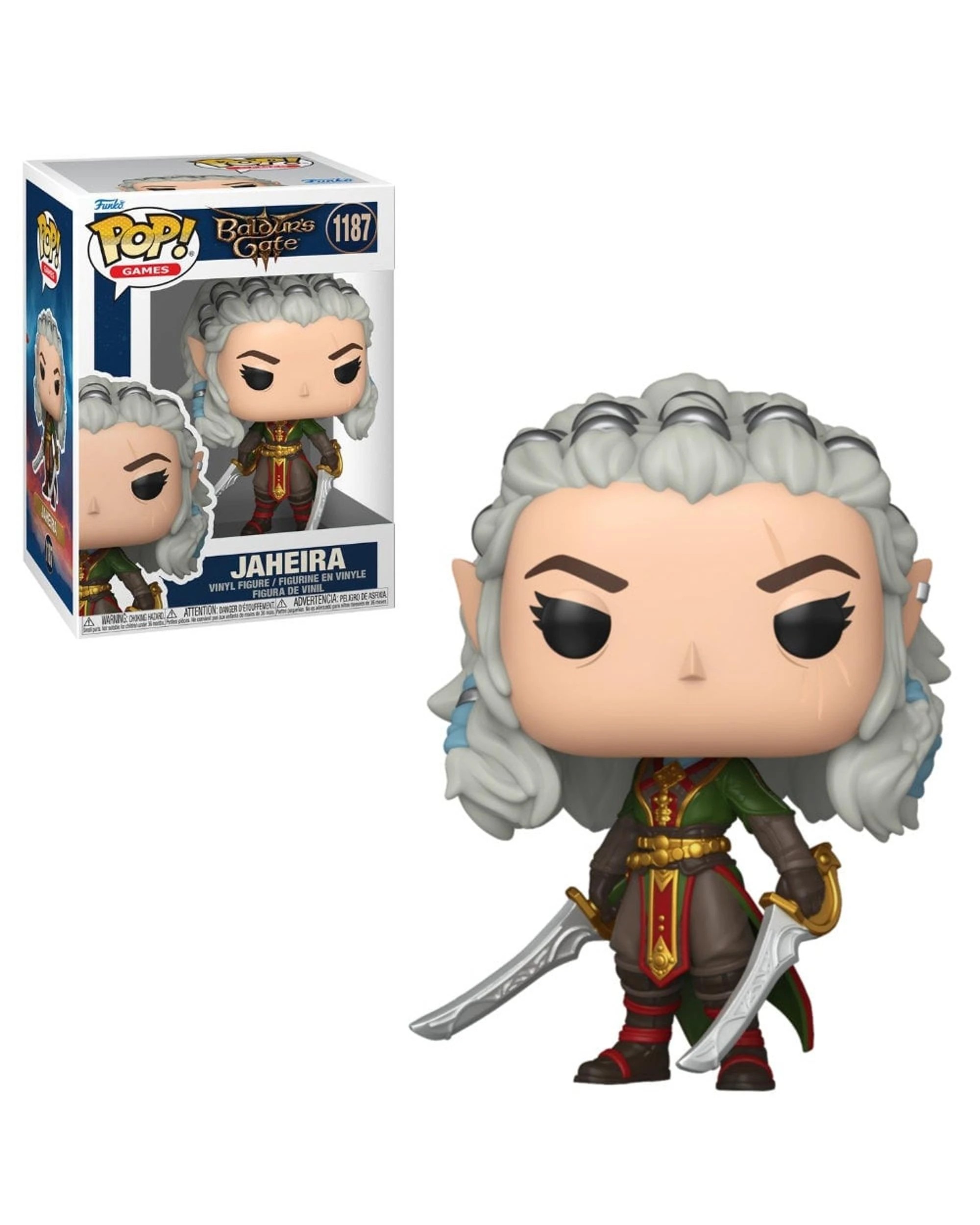 1 Baldur's Gate 3 Jaheira Funko POP! Vinyl, 1 of 3