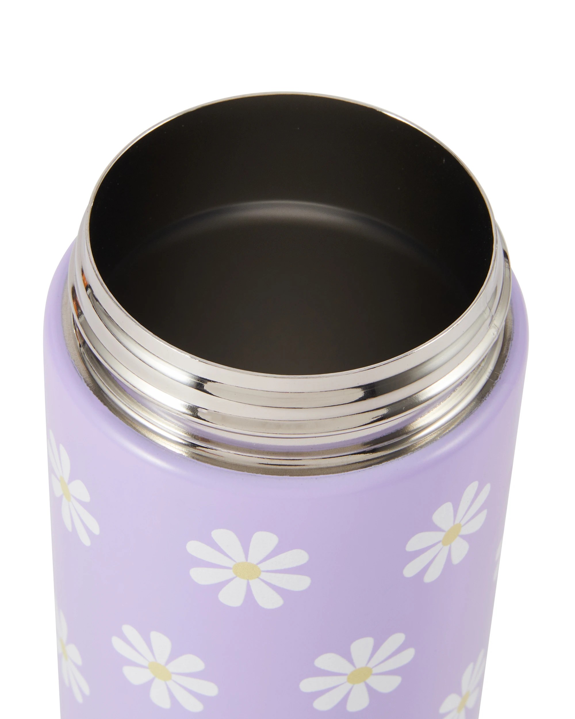 5 400ml Daisy Stainless Steel Double Wall Insulated Cylinder Bottle, 5 of 6