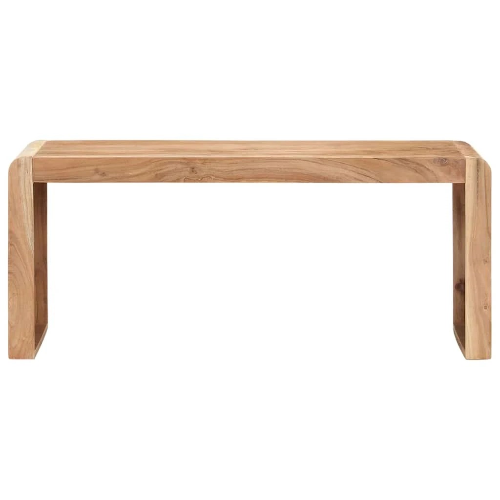 2 Vidaxl Bench Wooden Bench - Brown, 2 of 7