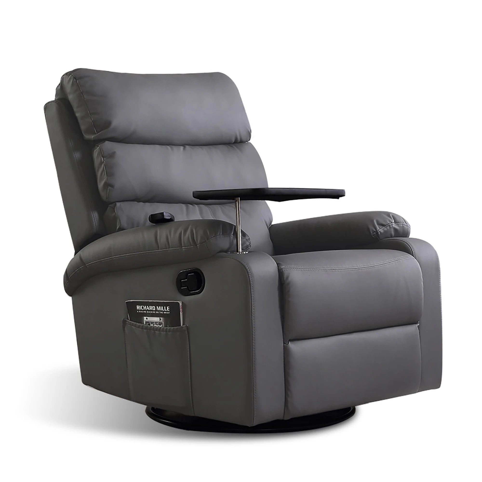 1 Levede Heated Massage Chair - Grey, 1 of 6