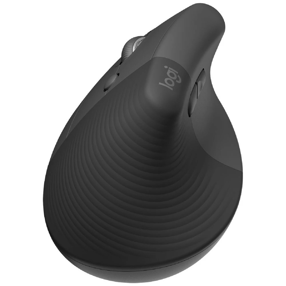 2 Logitech Lift Left-handed Vertical Ergonomic Mouse Graphite, 2 of 9