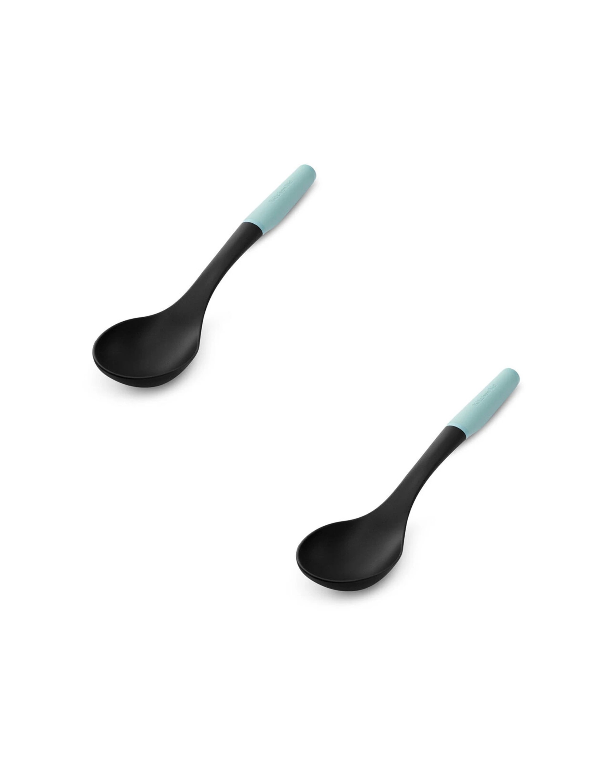 1 KitchenAid Plastic Soft Grip Basting Spoon 2PK Heat Resistant Durable Utensil - Multi, 1 of 8