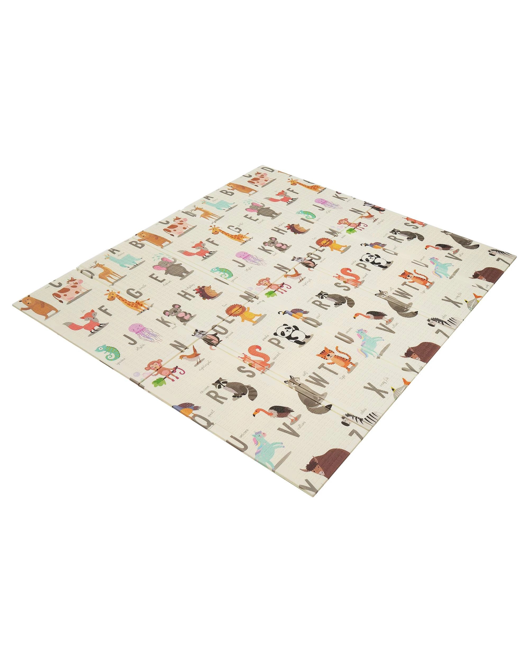 3 Playpals Reversible Kids Play Mat Foldable Baby Crawling Floor Pad XPE Foam Non-slip Carpet Alphabet, 3 of 10
