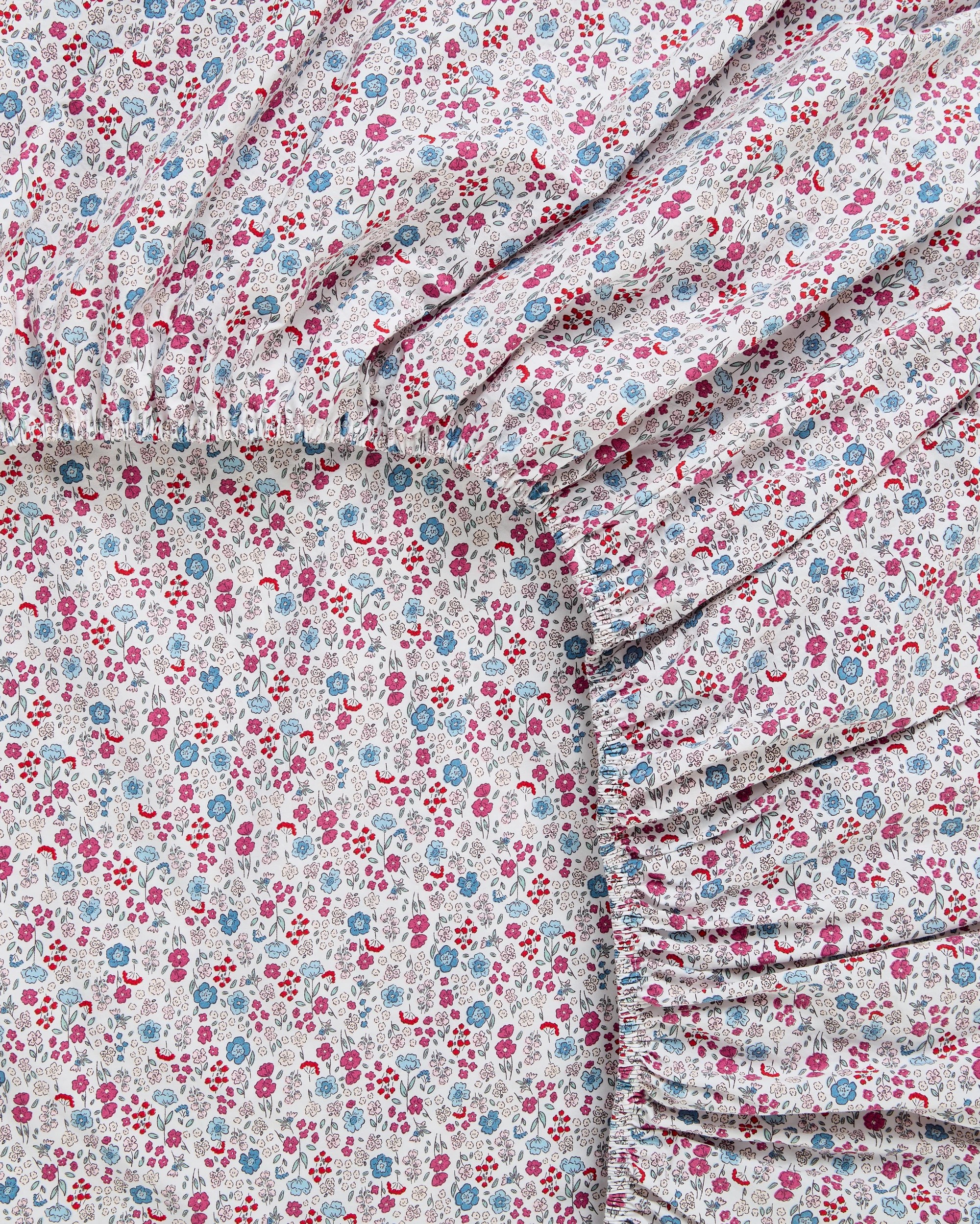 5 Target Evie Ditsy Floral Australian Cotton Fitted Sheet Set - Double Bed - Multi, 5 of 5