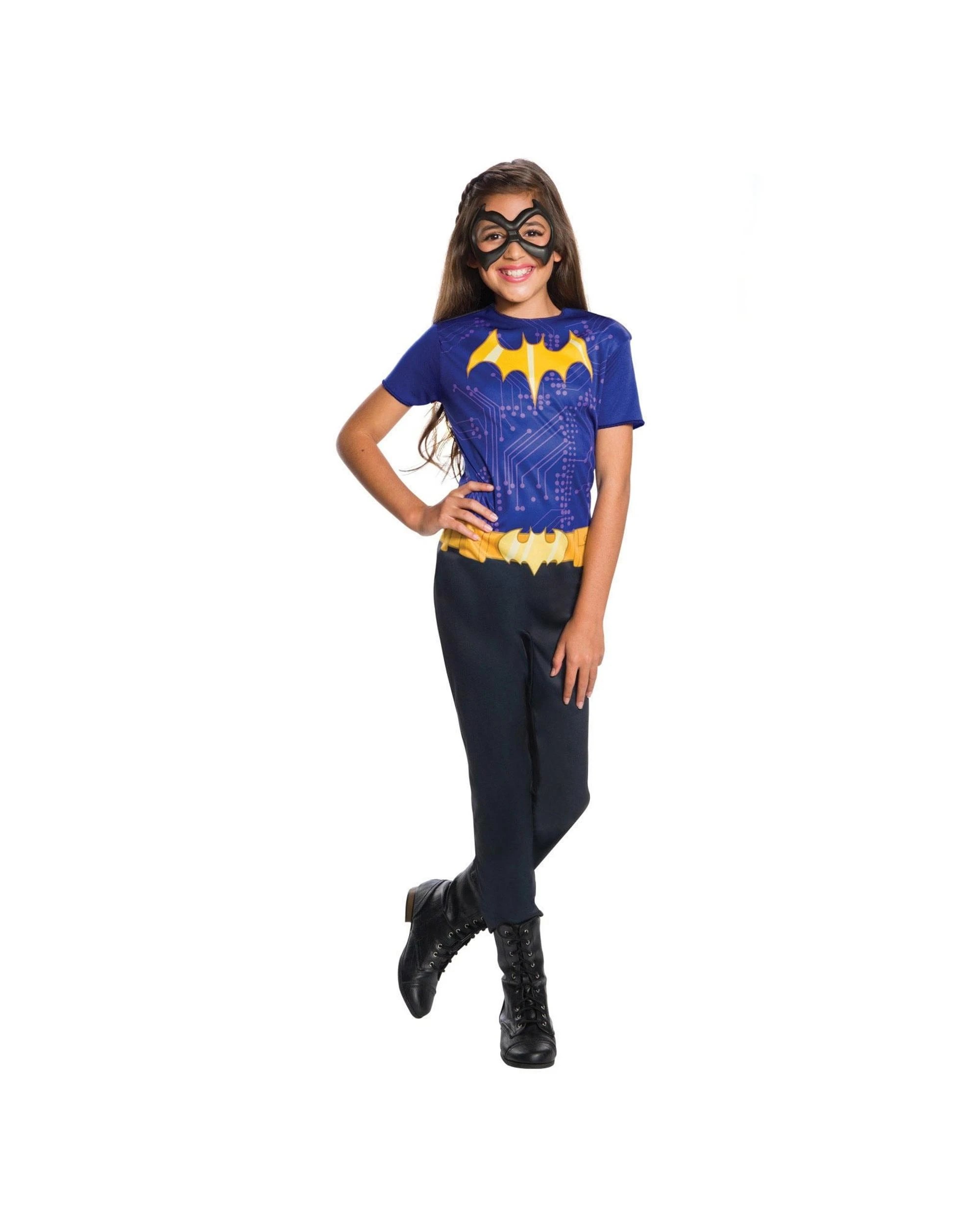 1 DC Batgirl Costume Size 6-8 Years, 1 of 3