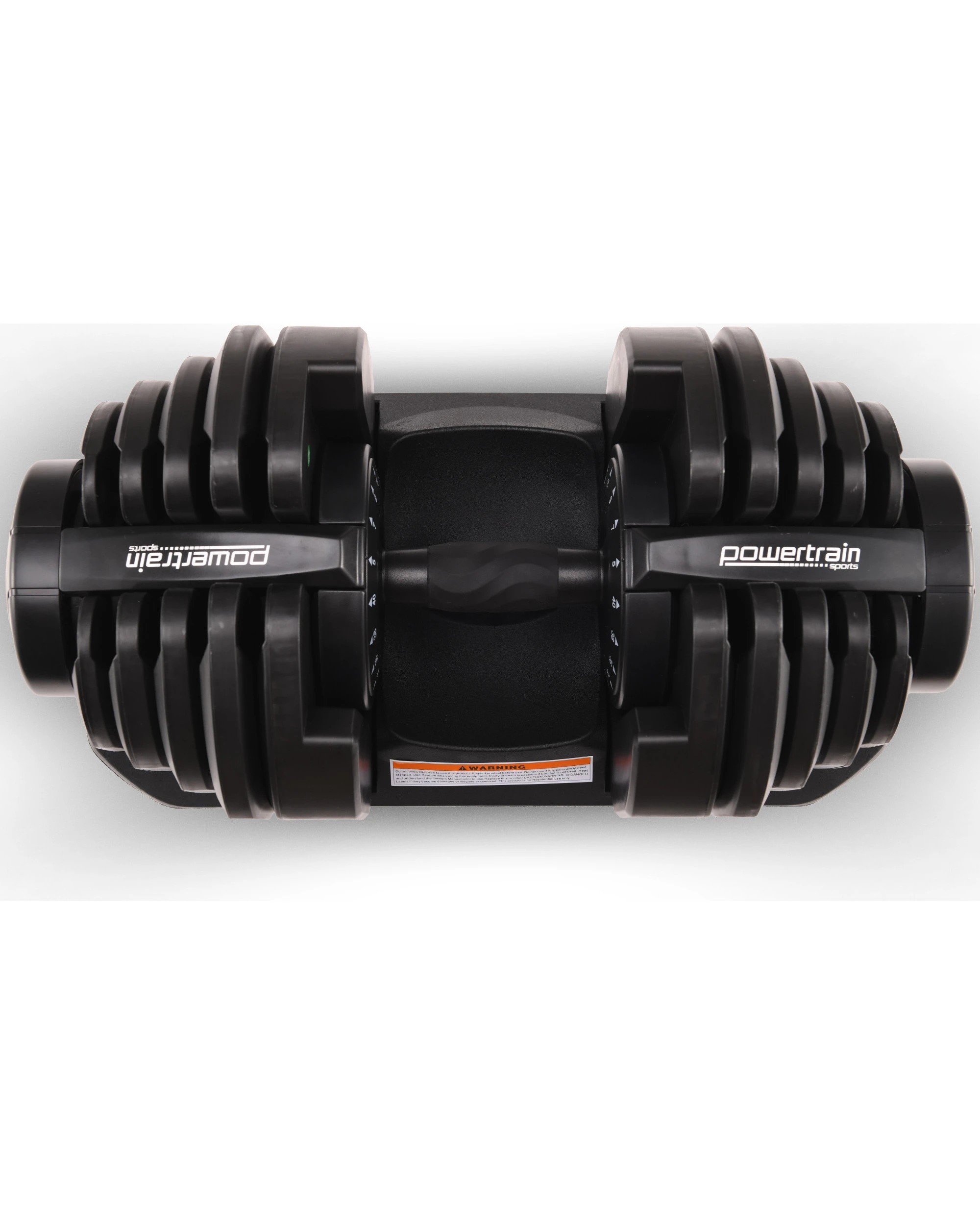 7 Powertrain 40kg Adjustable Dumbbell Home Gym Exercise Equipment Free Weights, 7 of 7