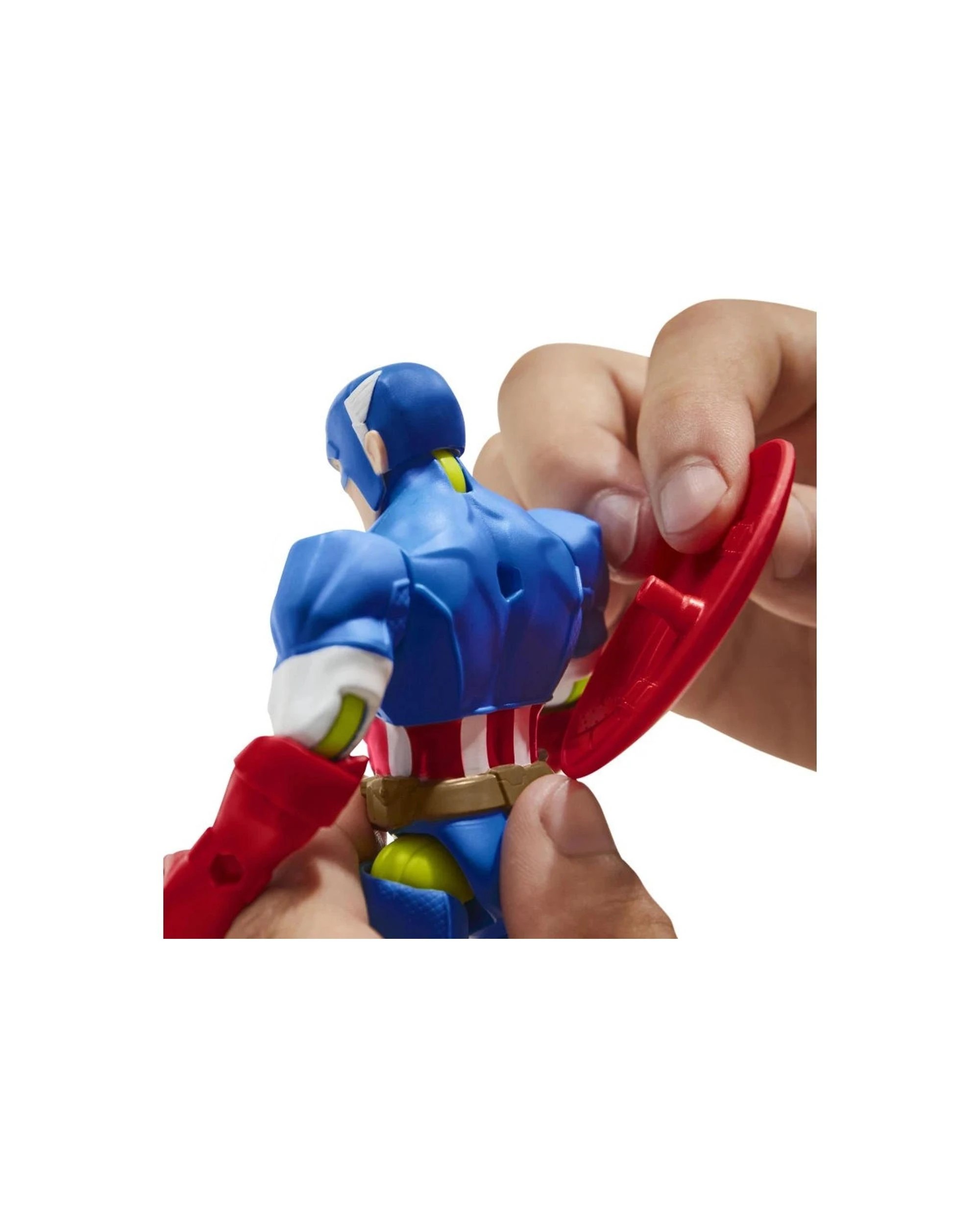 6 MixMashers Marvel Avengers Captain America Action Figure, 6 of 8