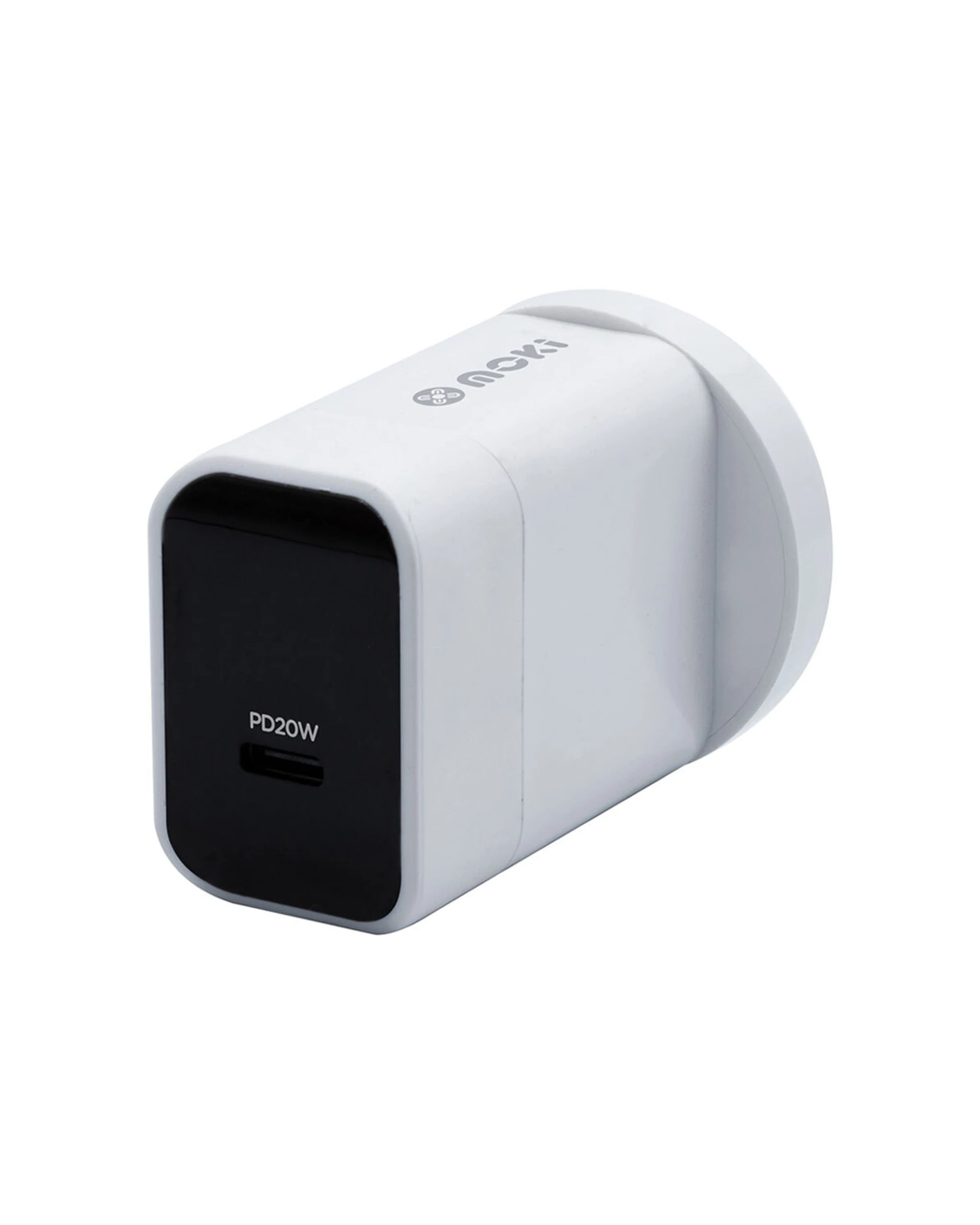 1 Moki USB Type-C PD 20W Wall Charger Fast Quick Charge - White, 1 of 1